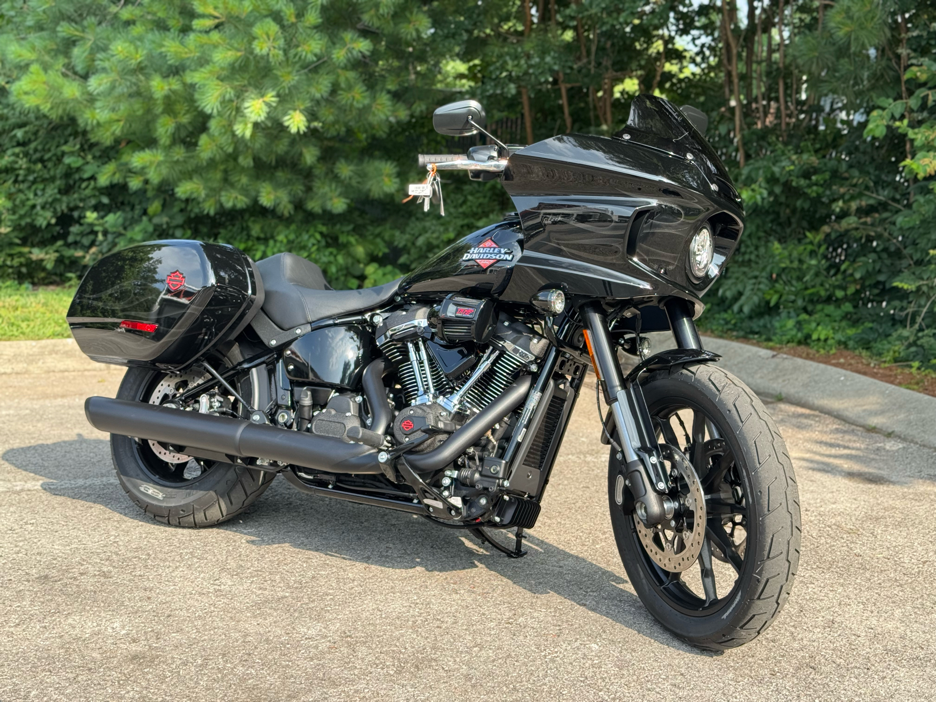 New 2025 Harley-Davidson Low Rider® ST Midnight Firestorm (Black