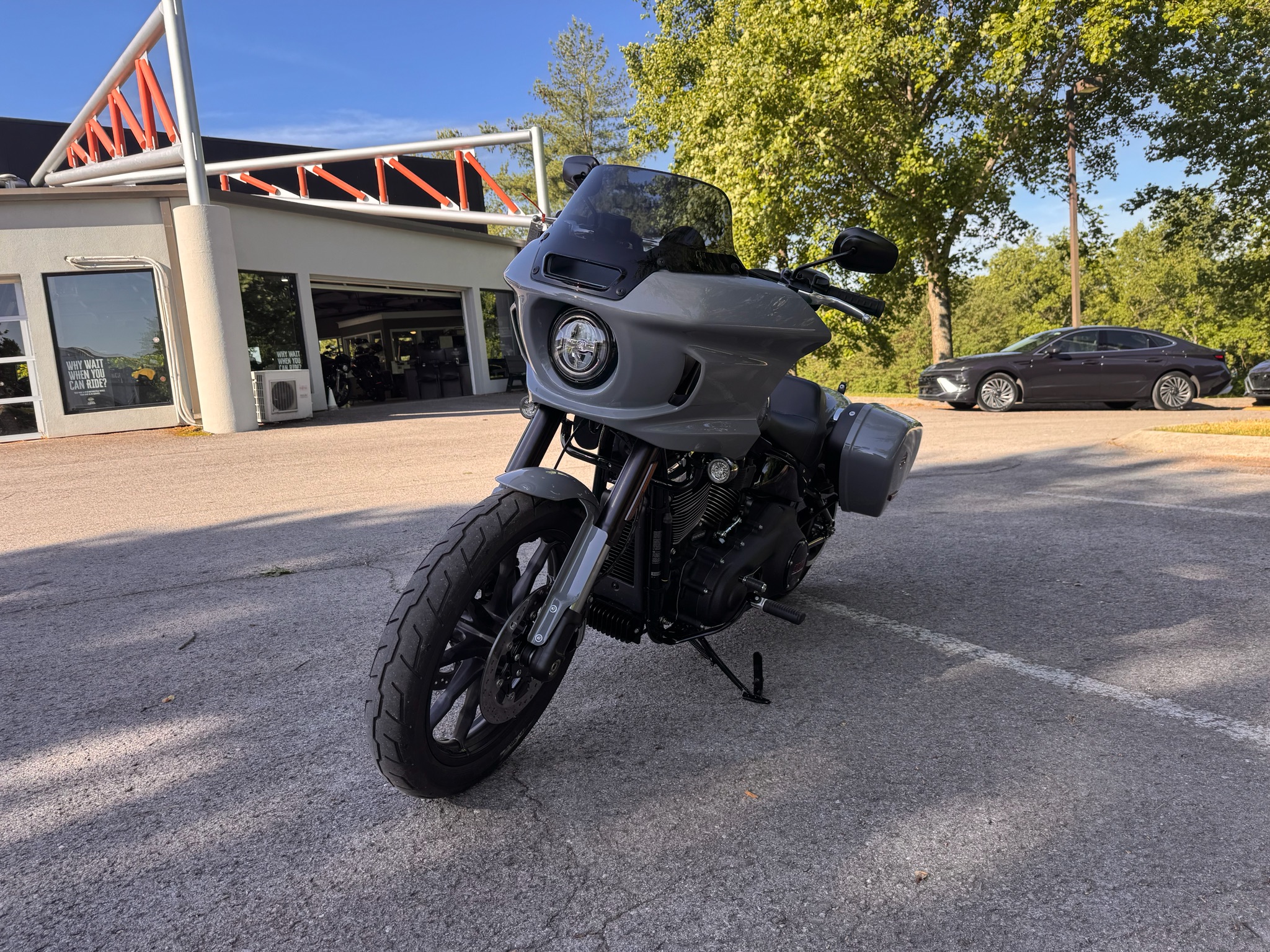 New 2026 Harley-Davidson Low Rider® ST Dark Billiard Gray (Black