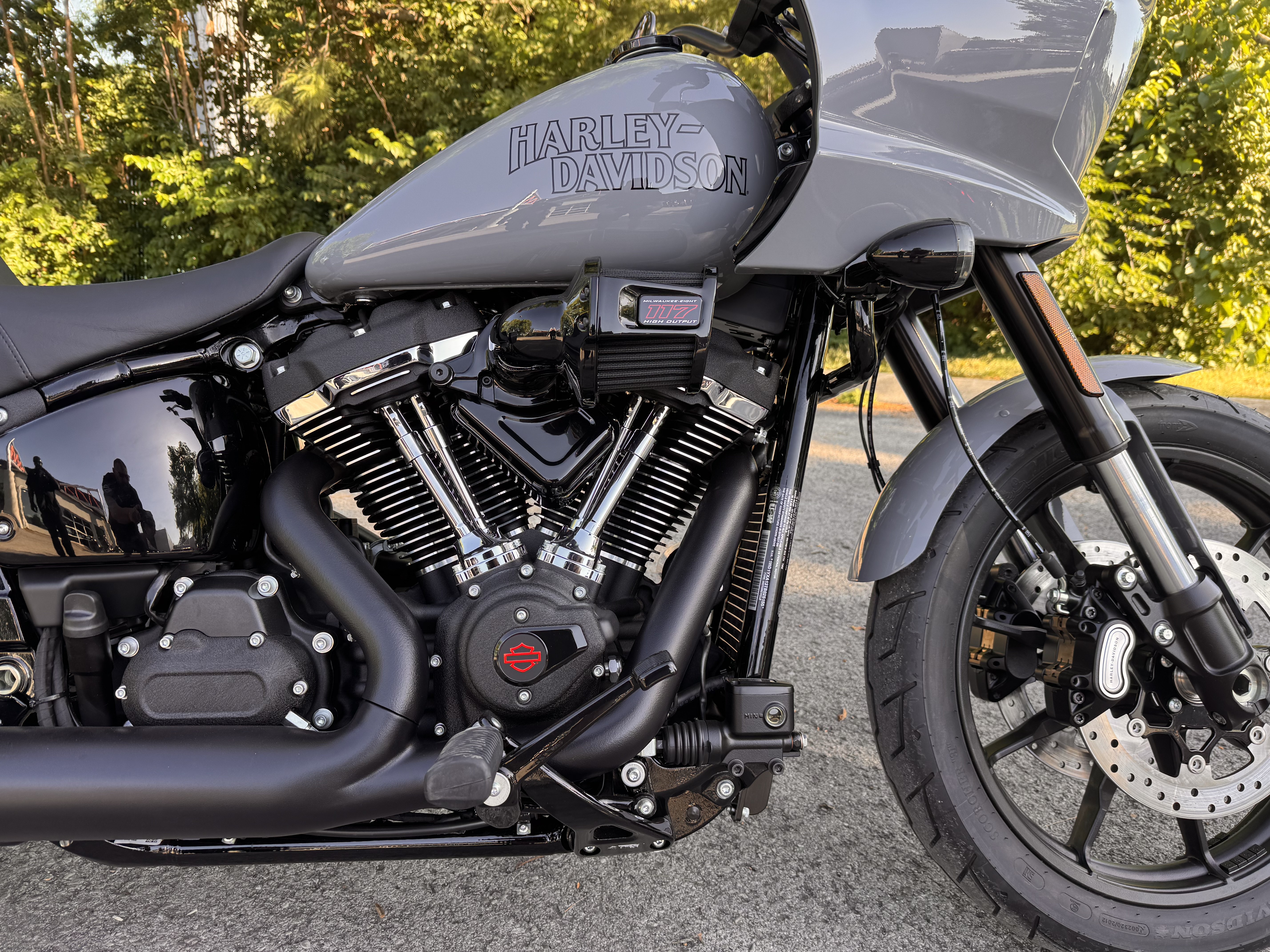 New 2026 Harley-Davidson Low Rider® ST Dark Billiard Gray (Black