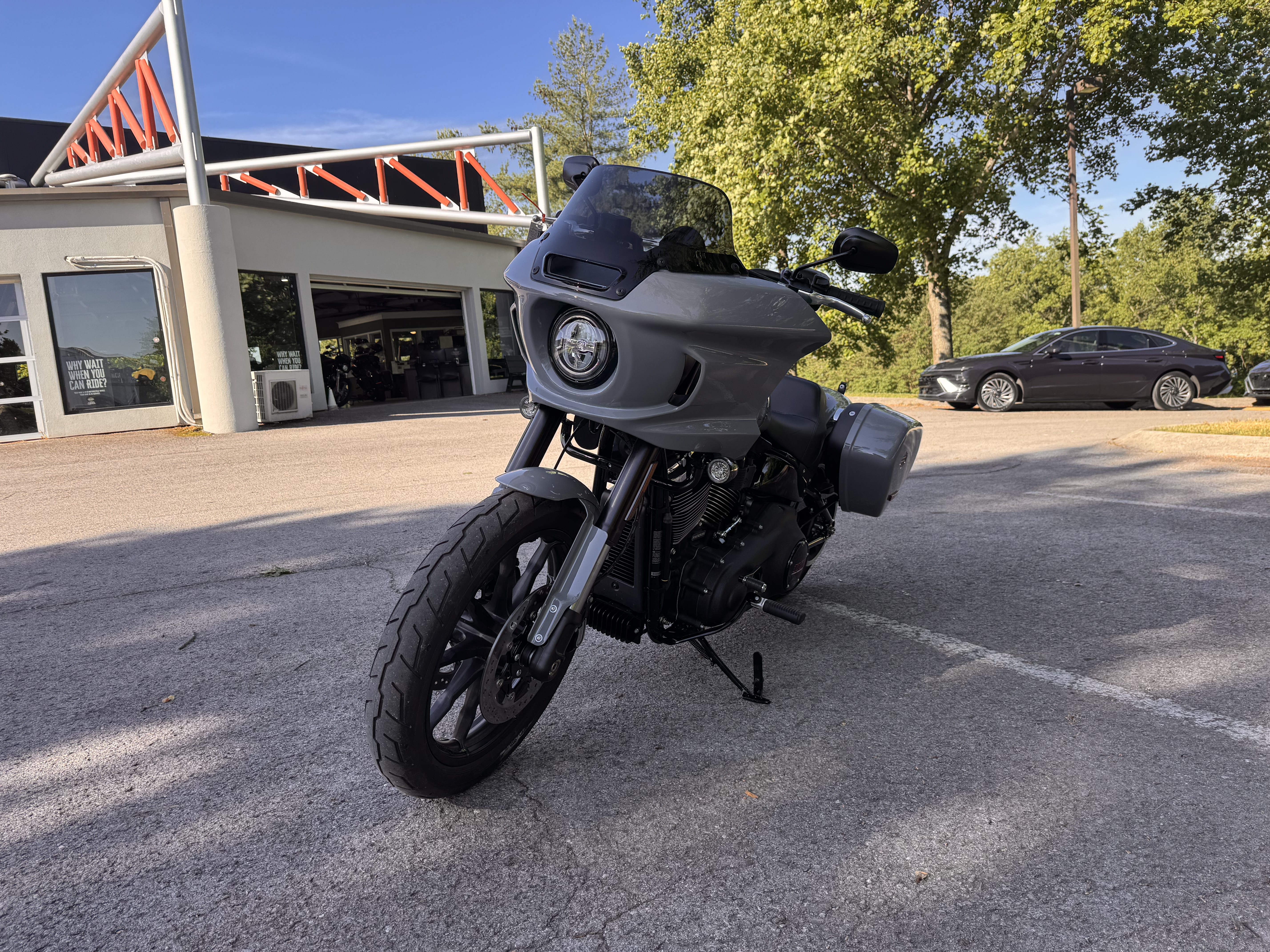 New 2026 Harley-Davidson Low Rider® ST Dark Billiard Gray (Black
