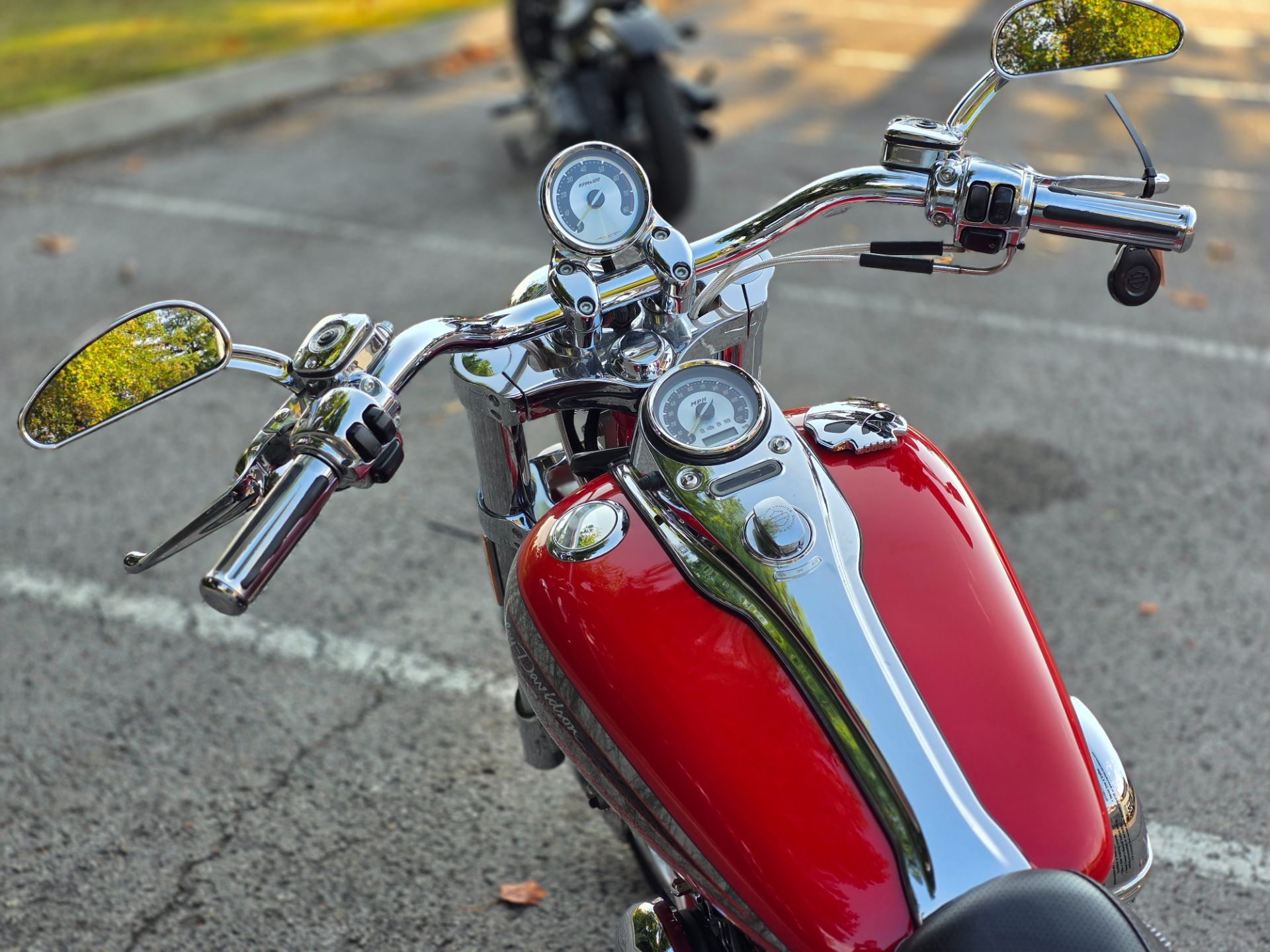 Used 2008 Harley-Davidson CVO™ Screamin' Eagle® Dyna® Scarlet Red
