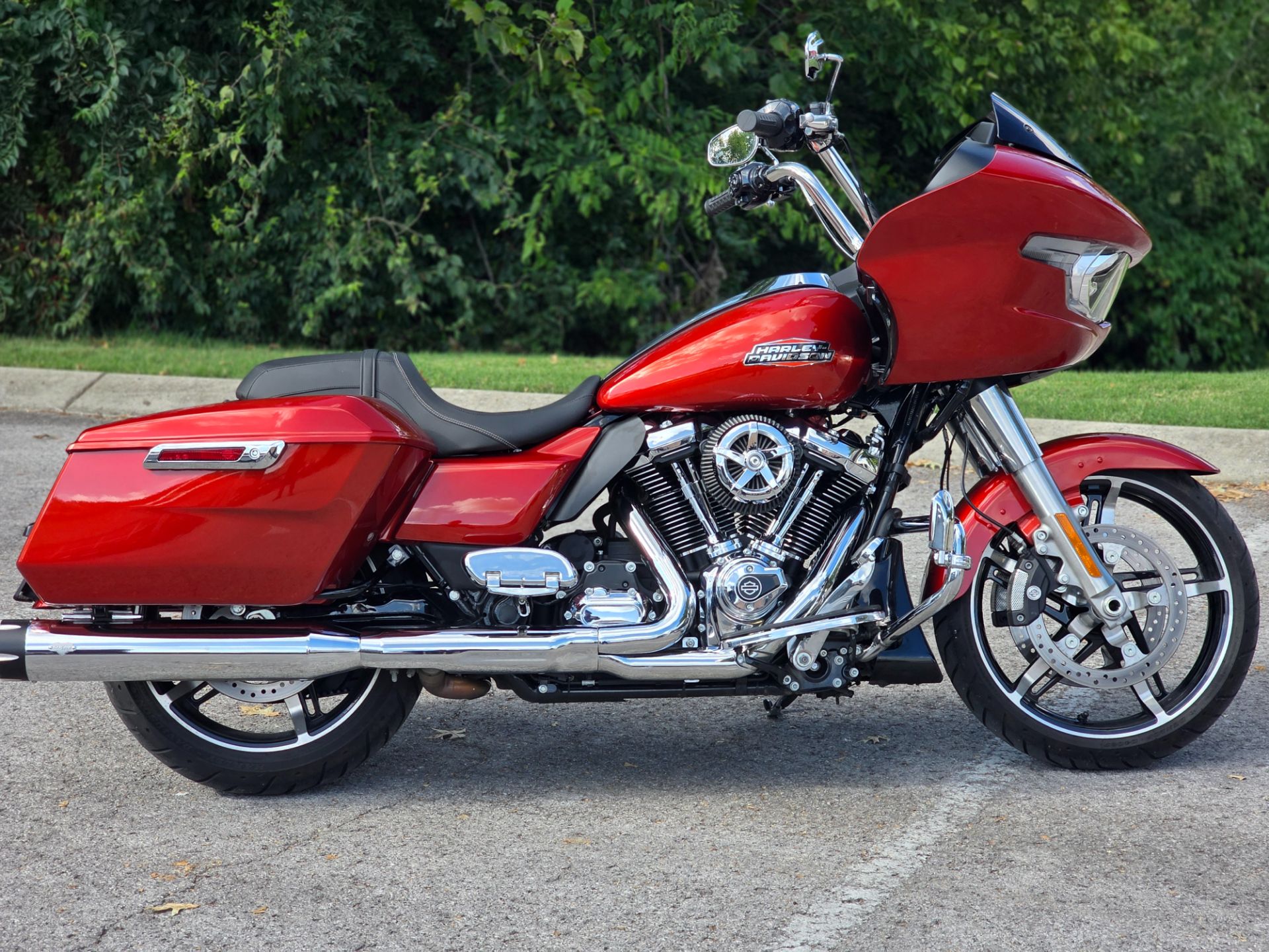 Used 2024 Harley-Davidson Road Glide® Whiskey Fire (Chrome Finish