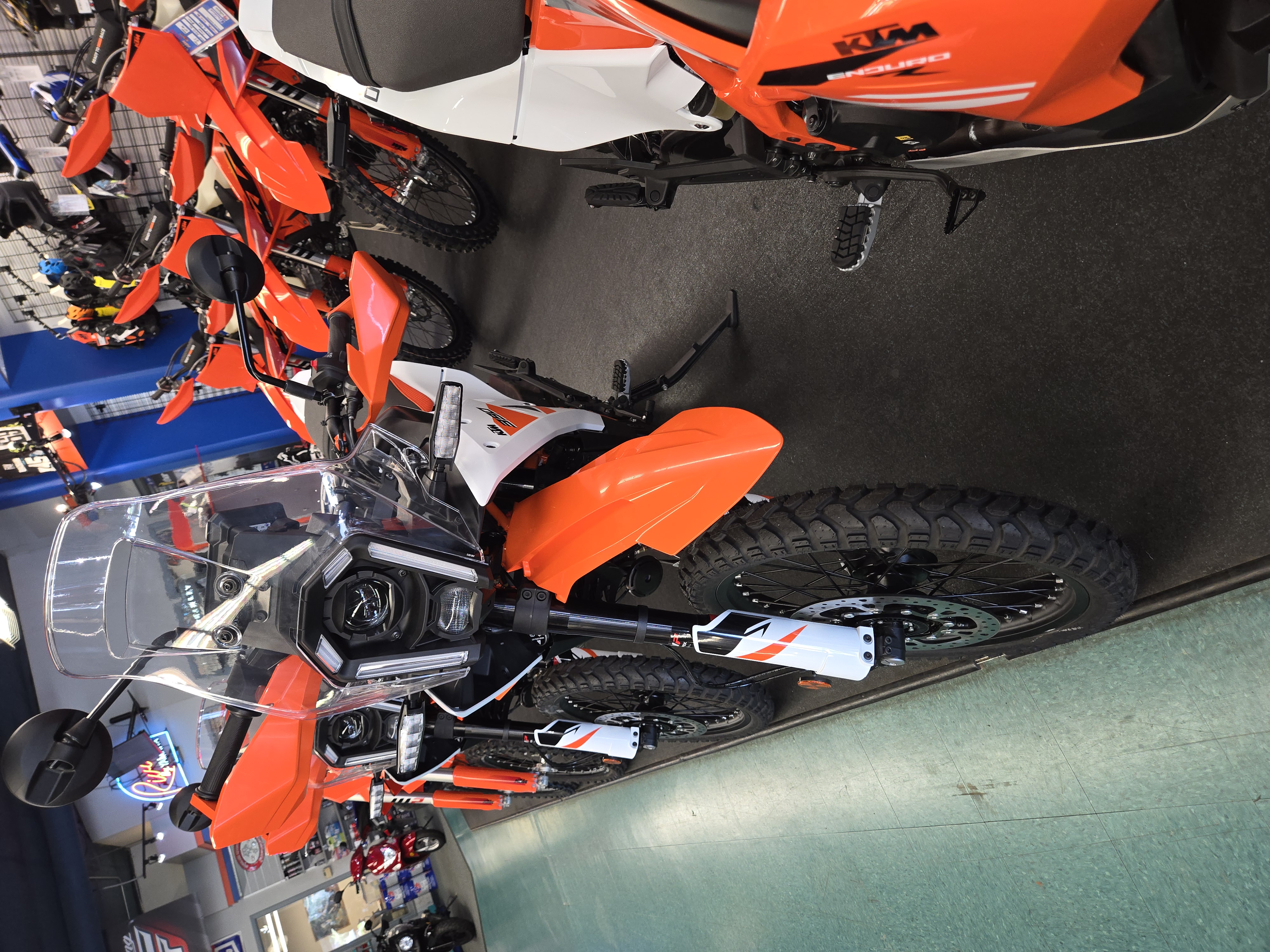 New 2025 KTM 390 Adventure R Motorcycles in Hobart, IN Stock