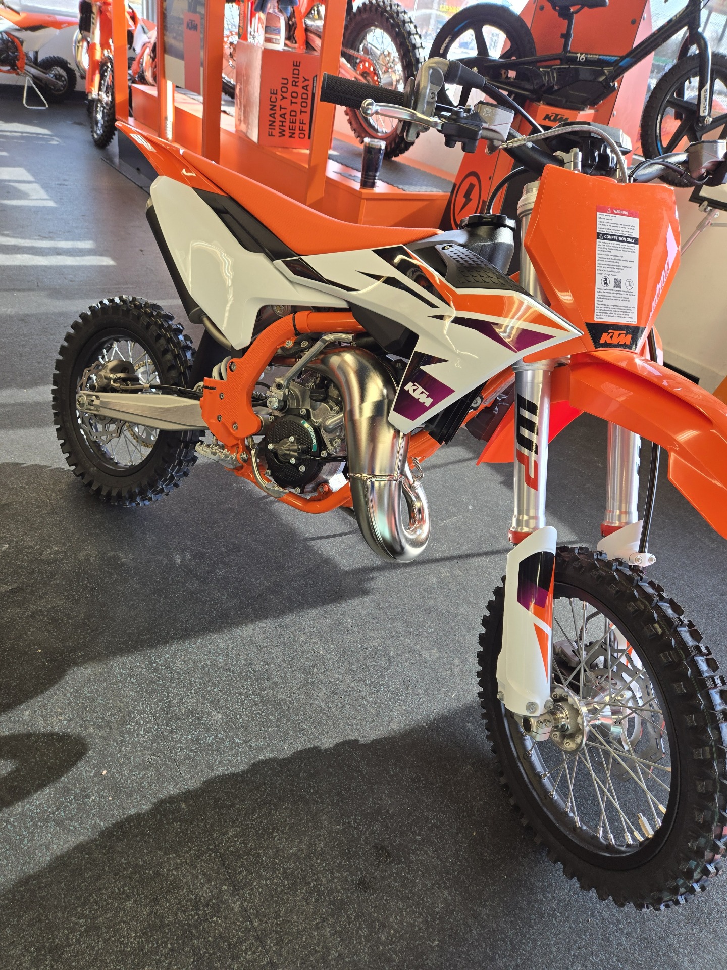 New 2025 KTM 65 SX Motorcycles in Hobart, IN | Stock Number