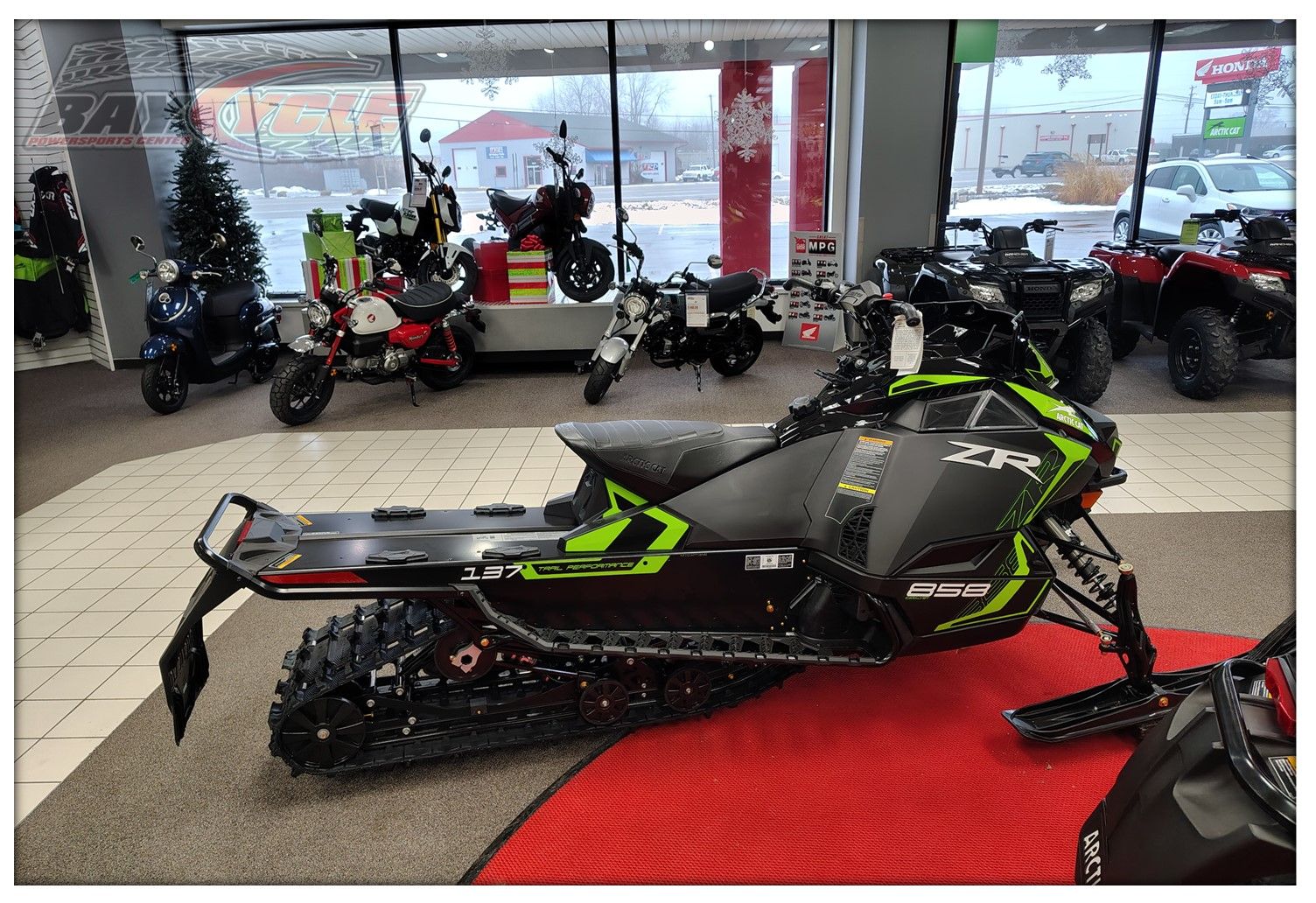 New 2026 Arctic Cat ZR 858 ATAC ES, Bay City MI | Specs, Price