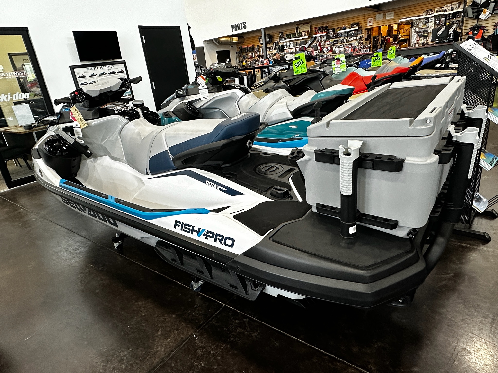 New 2024 Sea-Doo FishPro Sport 170 + iDF iBR Sound System | Watercraft ...