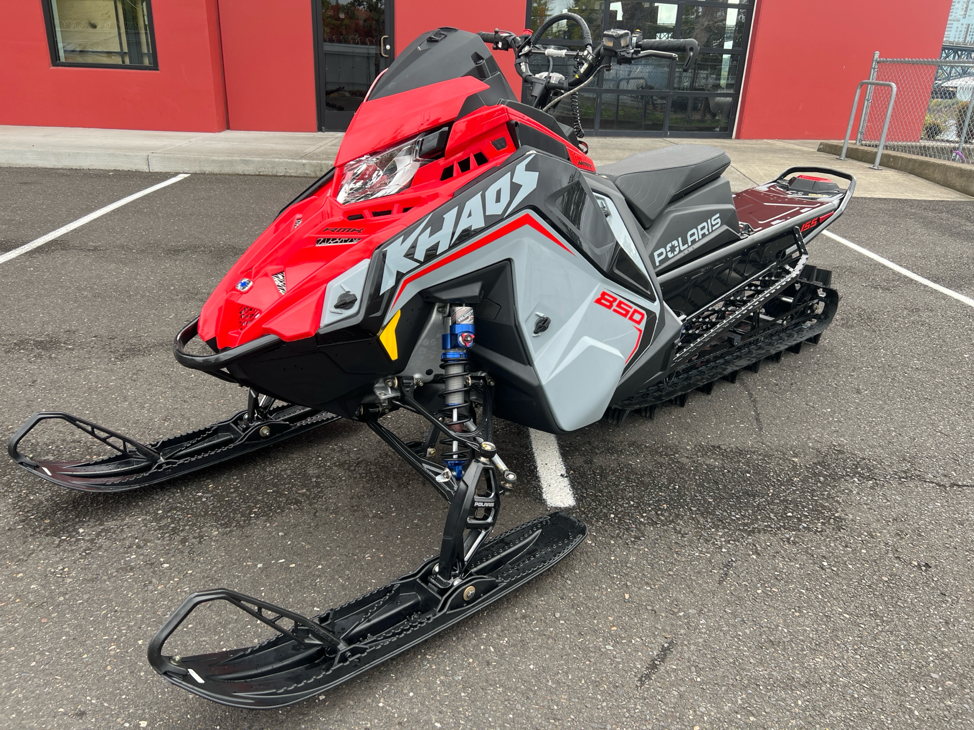 New 2025 Polaris 850 RMK Khaos 155 SC | Snowmobiles in Portland OR
