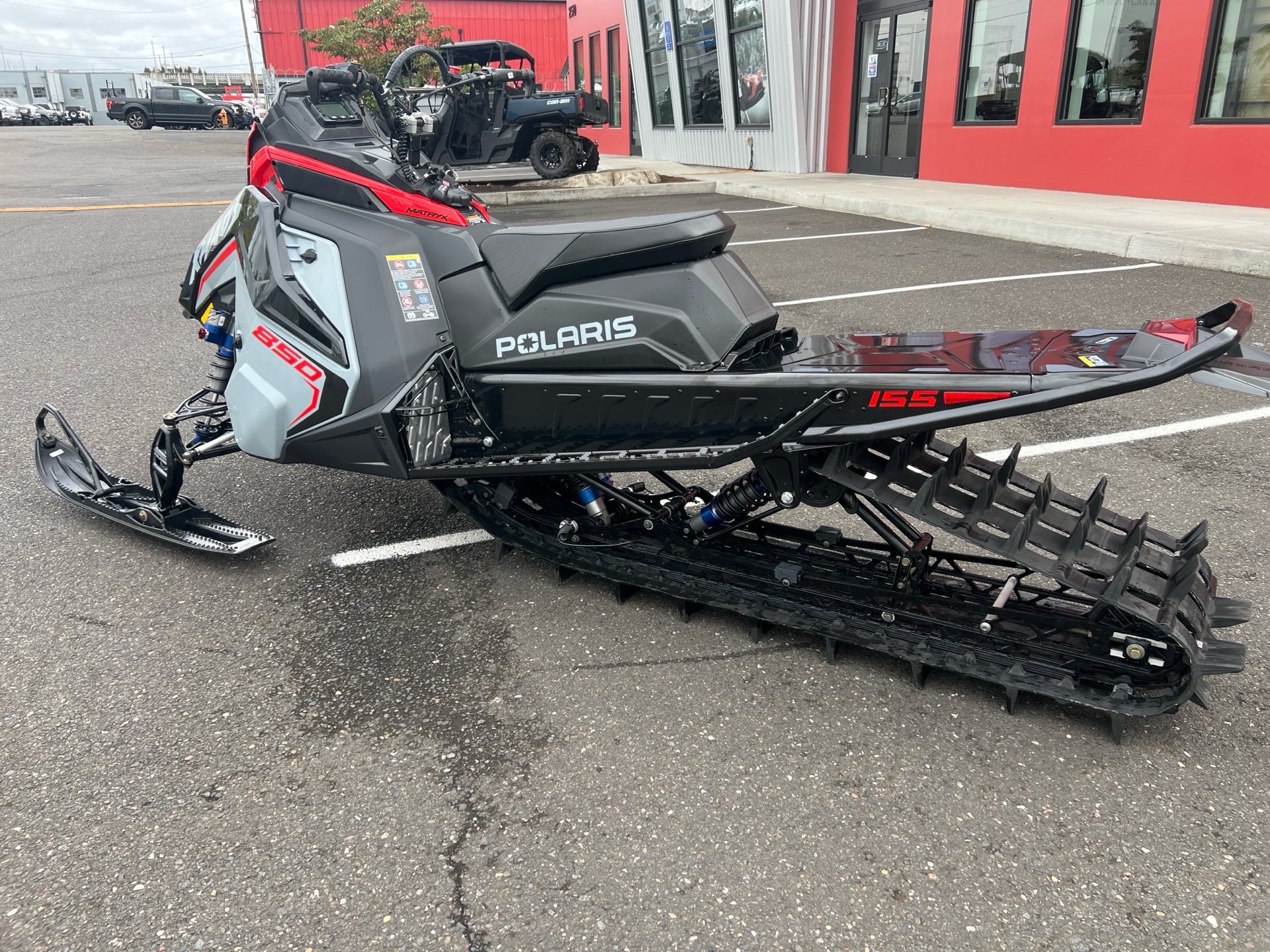 New 2025 Polaris 850 RMK Khaos 155 SC | Snowmobiles in Portland OR