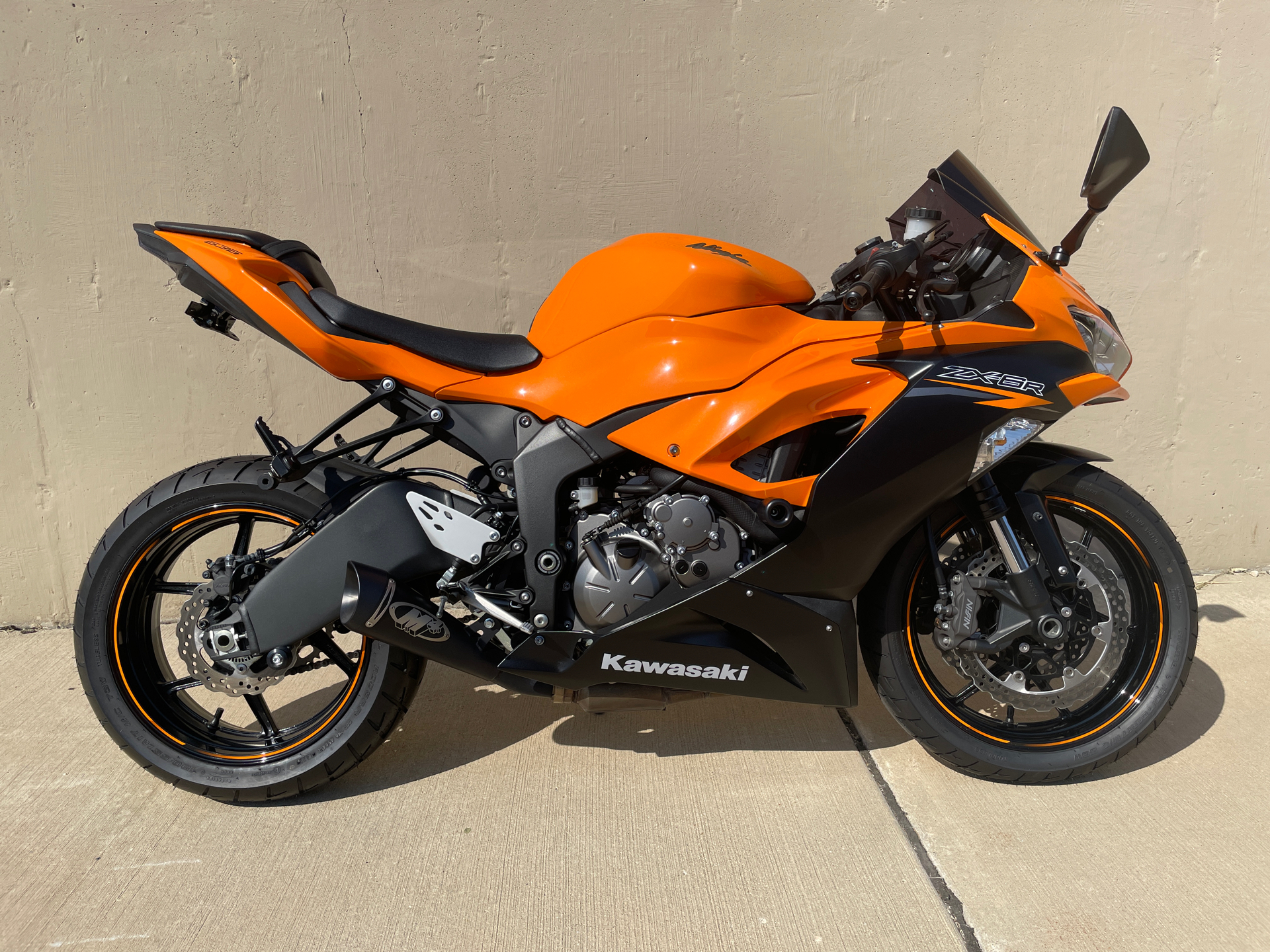 Used 2020 Kawasaki Ninja ZX-6R ABS Candy Steel Furnace Orange