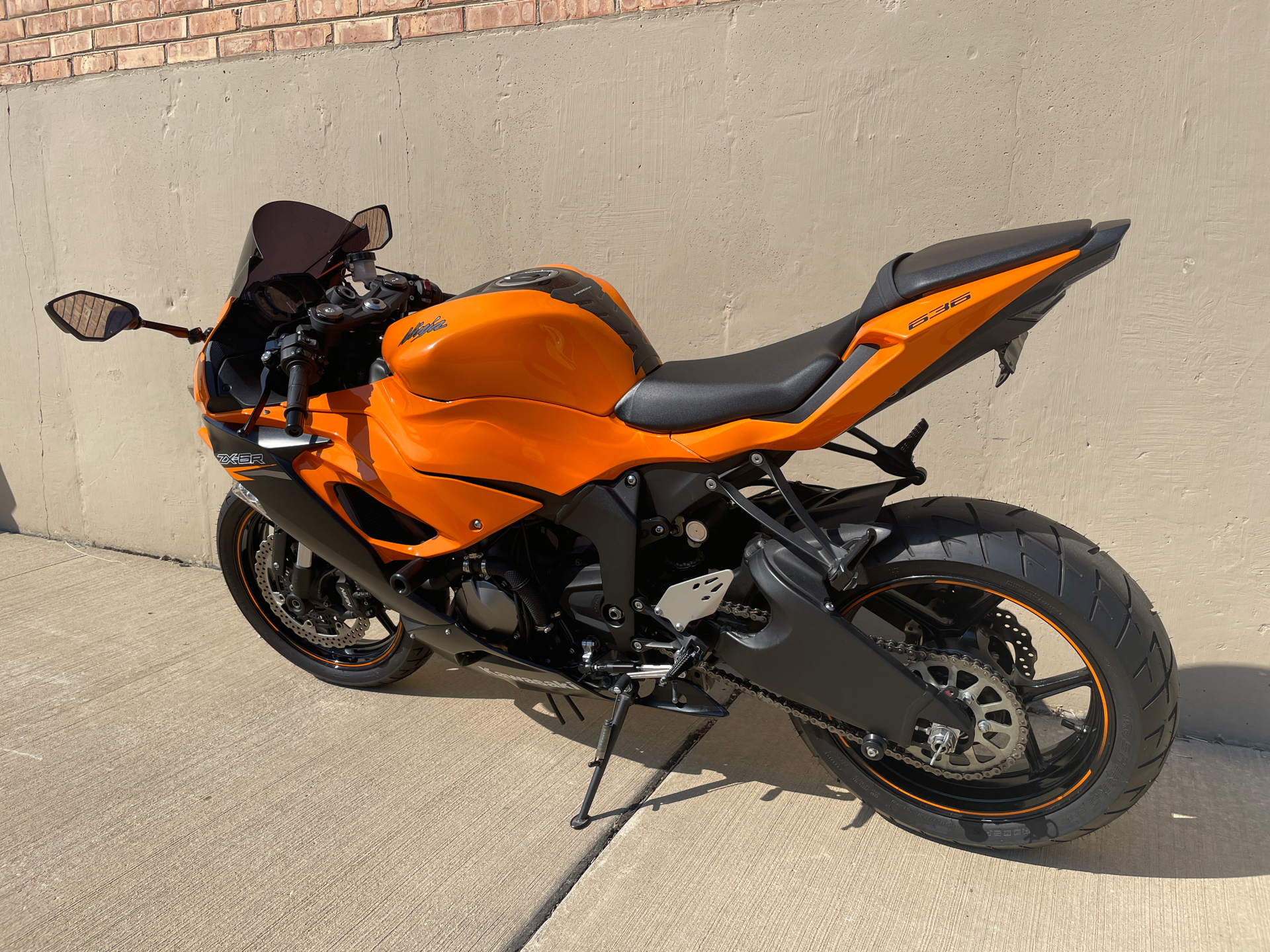Used 2020 Kawasaki Ninja ZX-6R ABS Candy Steel Furnace Orange