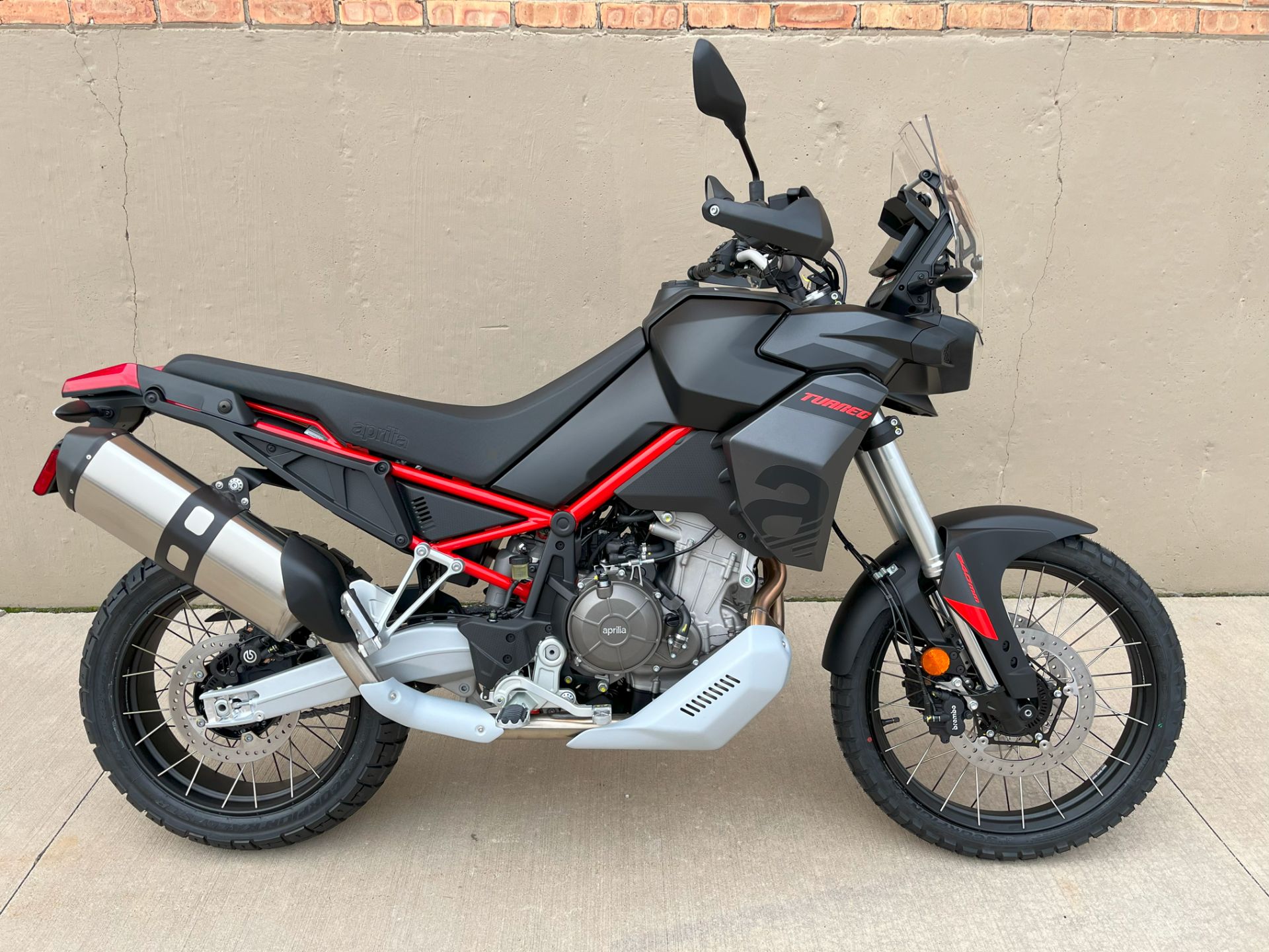 New 2025 Aprilia TUAREG 660 ATREIDE BLACK | Motorcycles in