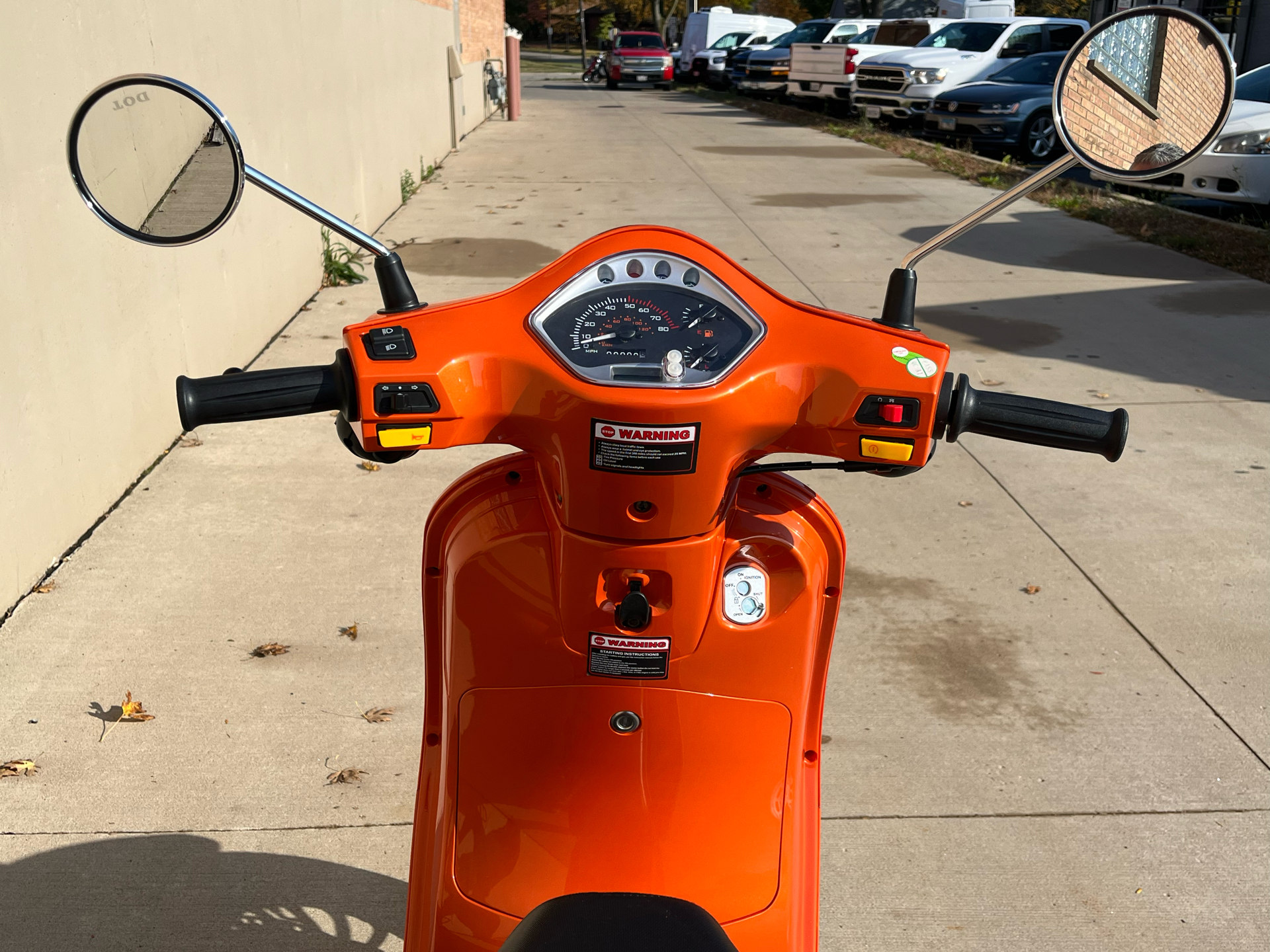 New 2024 Wolf Brand Scooters Wolf Lucky II Orange | Scooters