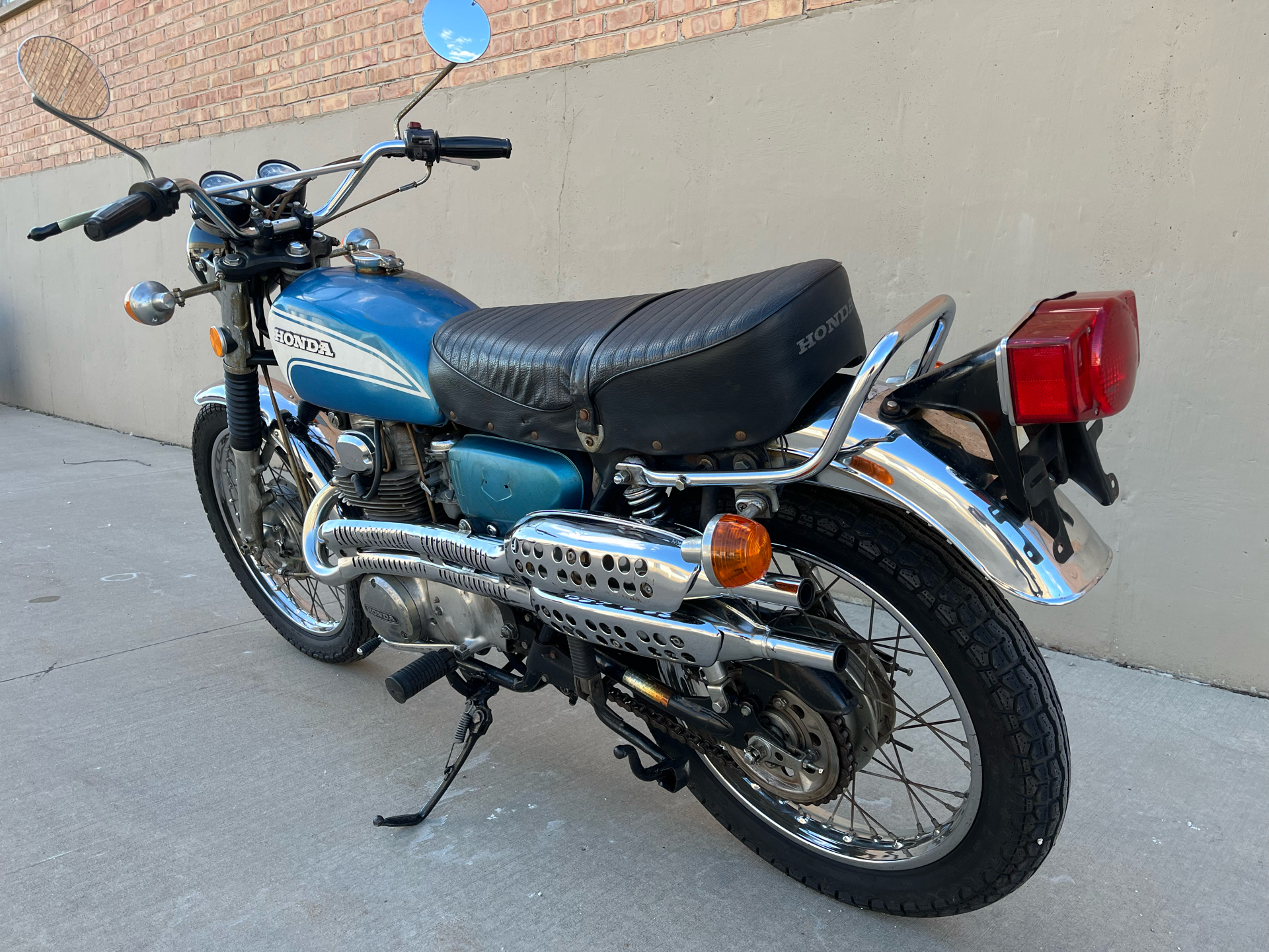 Honda Cl350 Honda 175 Scrambler For Sale No Reserve: 1972 Honda CL