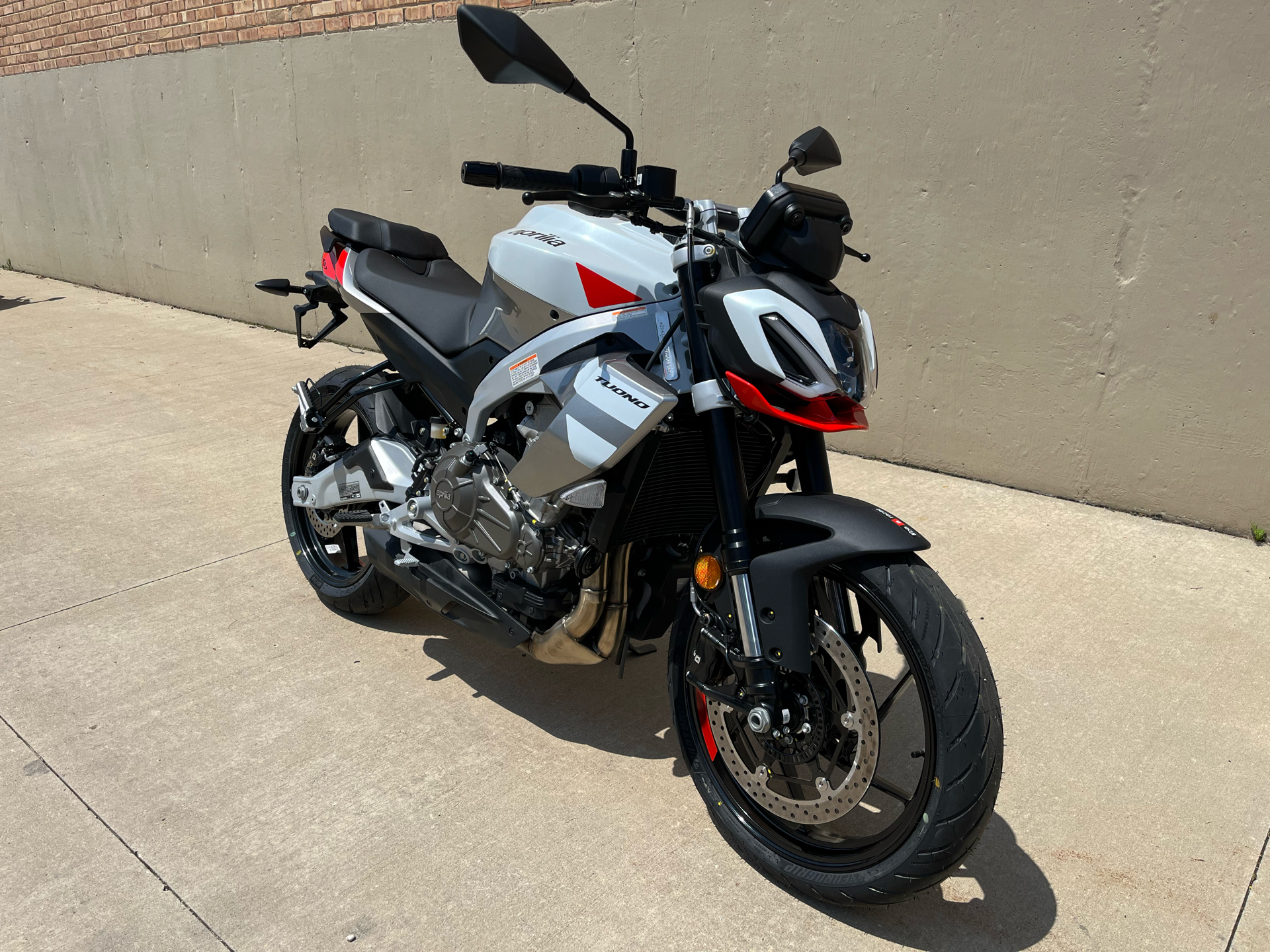 New 2026 Aprilia Tuono 457 Puma Grey | Motorcycles in