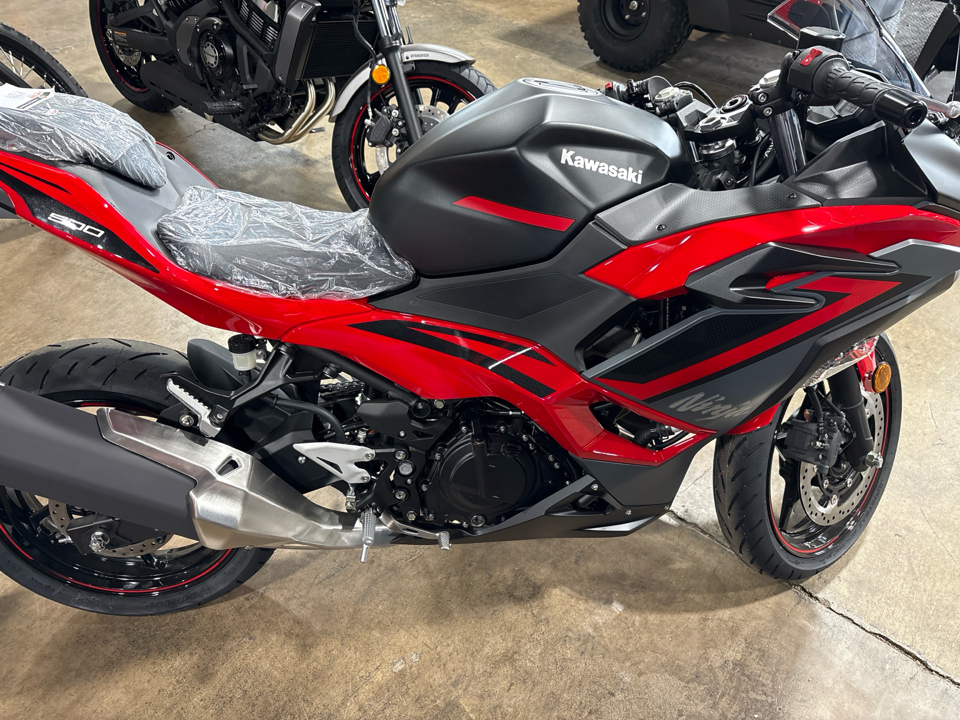 2025 Kawasaki Ninja 500 ABS Motorcycles Woodstock Illinois K729 - Main Image
