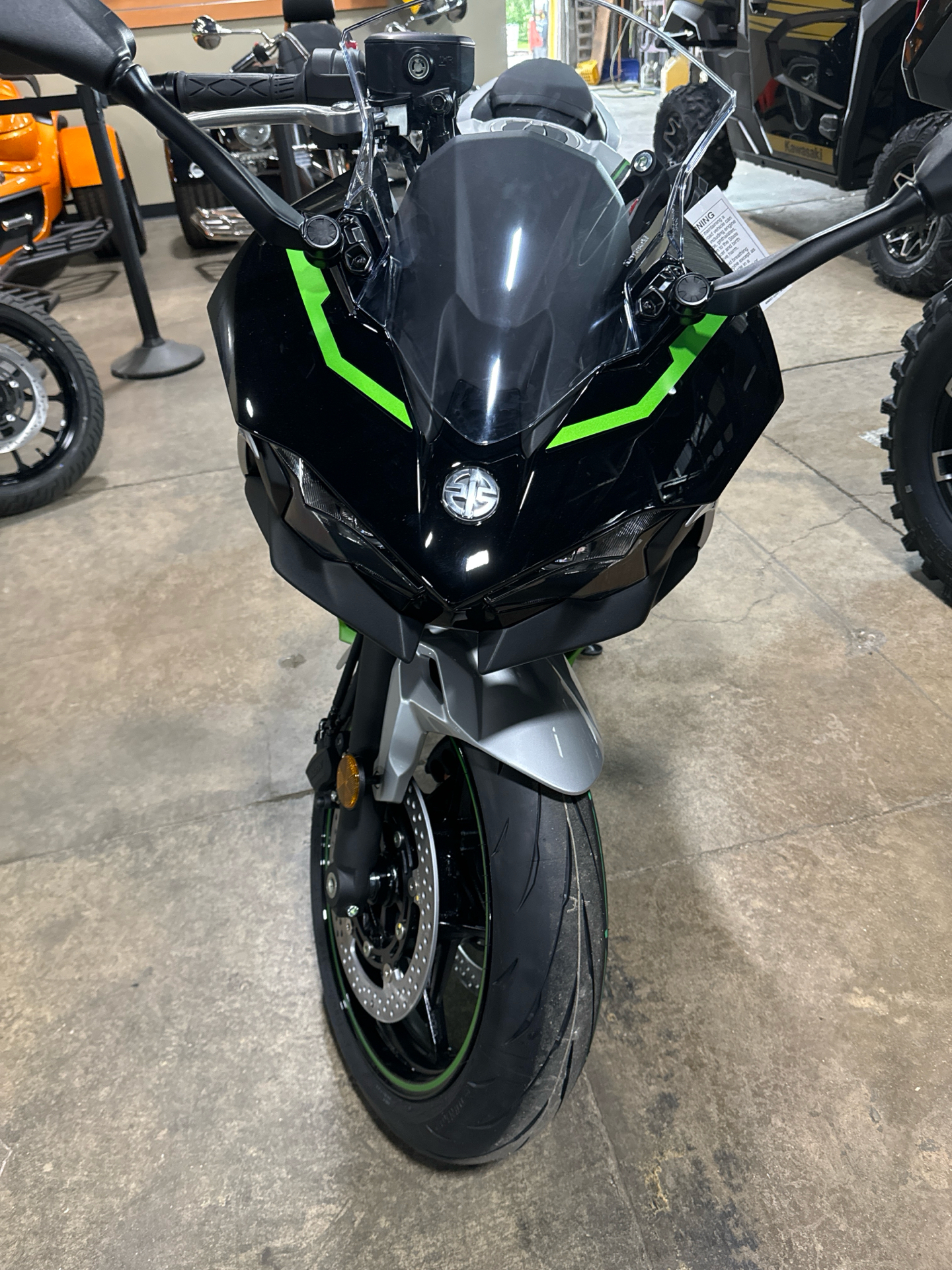 2024 Kawasaki Ninja 7 Hybrid ABS Motorcycles Woodstock Illinois K685