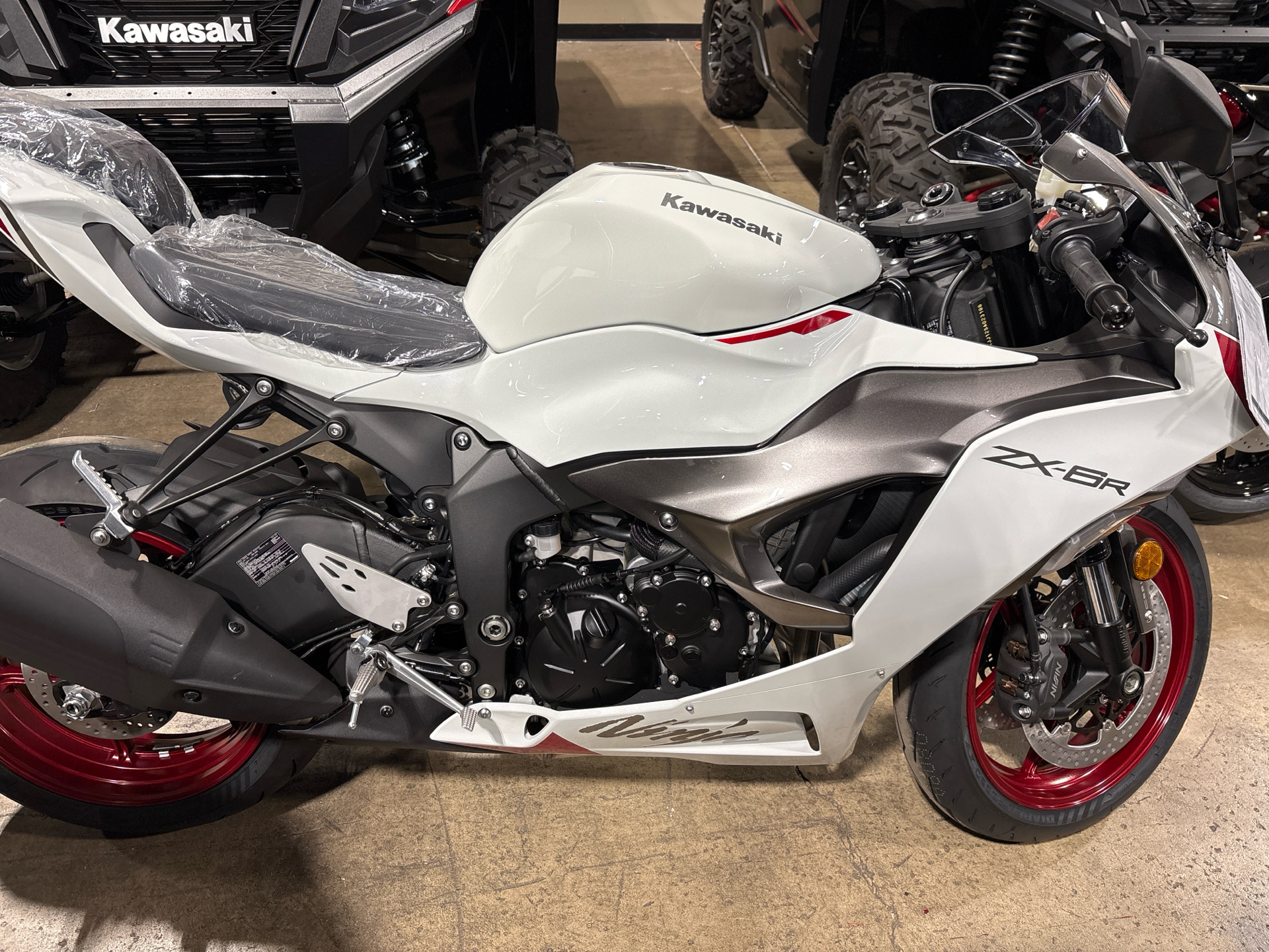 2025 Kawasaki Ninja® ZX™-6R ABS Motorcycles Woodstock Illinois K760
