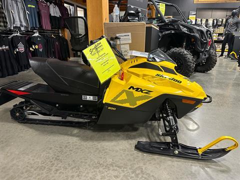 New 2024 Ski-Doo MXZ 200 ES Cobra 1.0 Neo Yellow Snowmobiles For