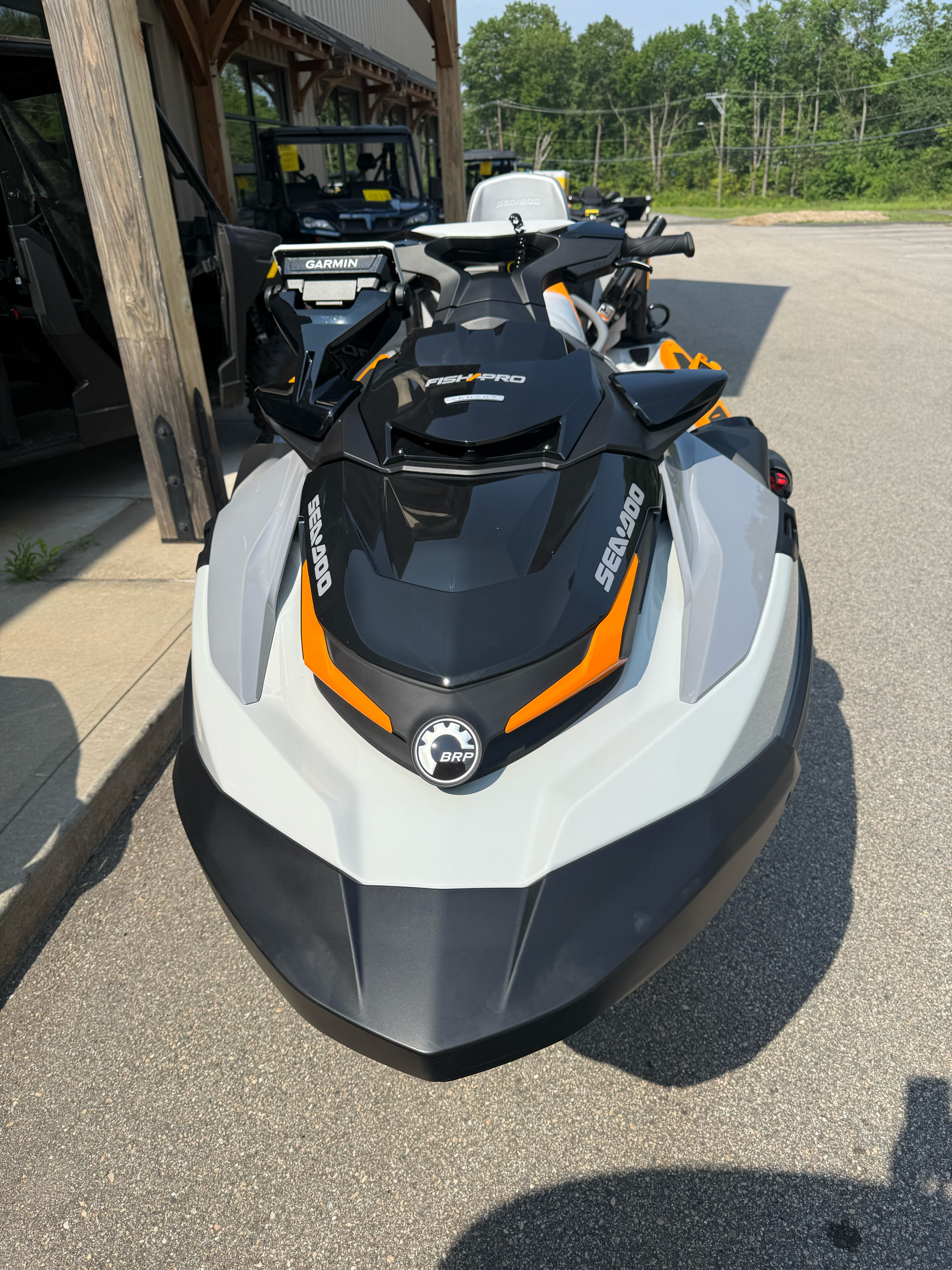 New 2025 Sea-Doo FishPro Trophy 170 Shark Grey / Orange Crush