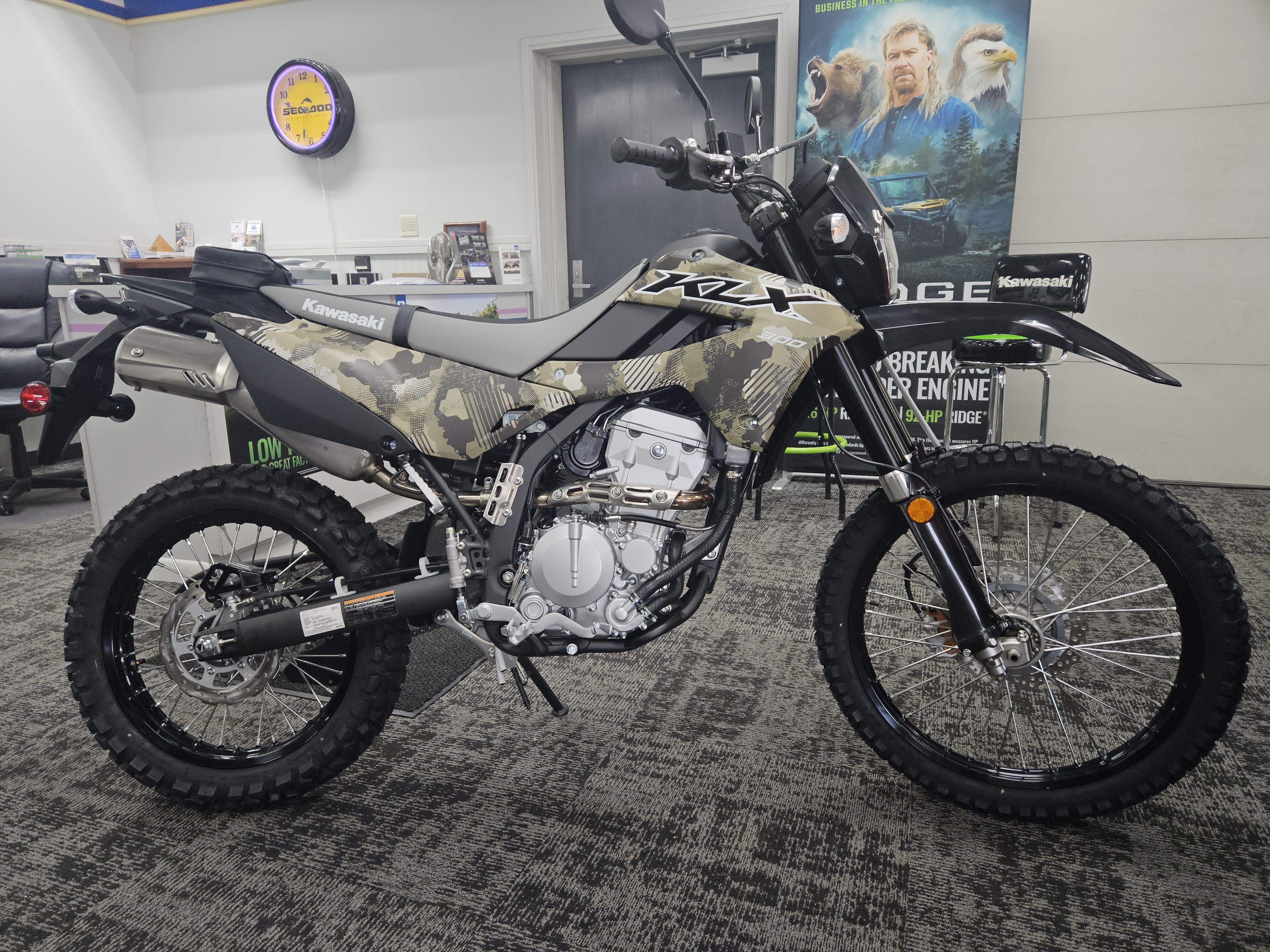 New 2026 Kawasaki KLX 300 Motorcycles in Dalton, GA | Stock Number