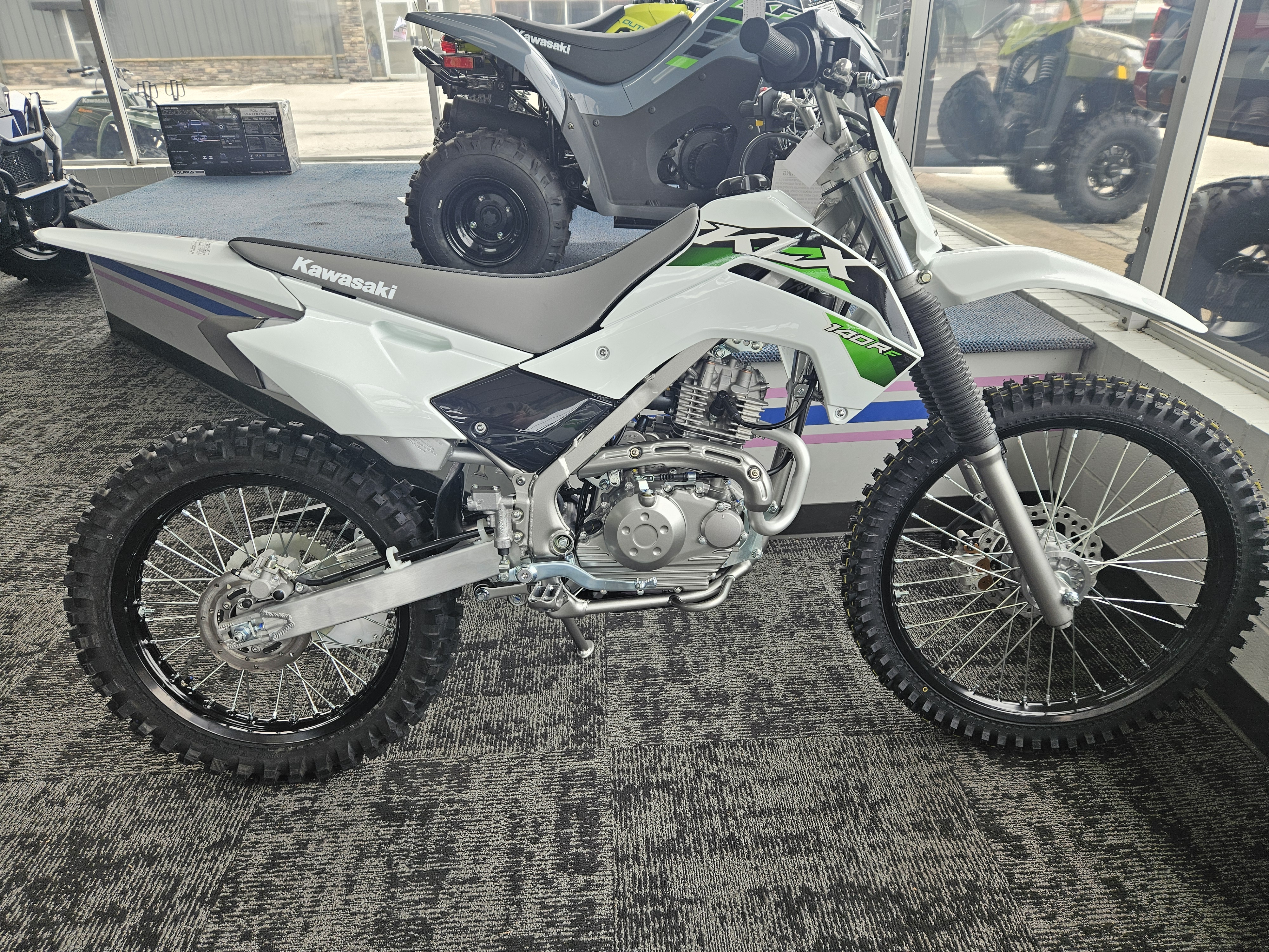 New 2026 Kawasaki KLX 140R F Motorcycles in Dalton, GA | Stock