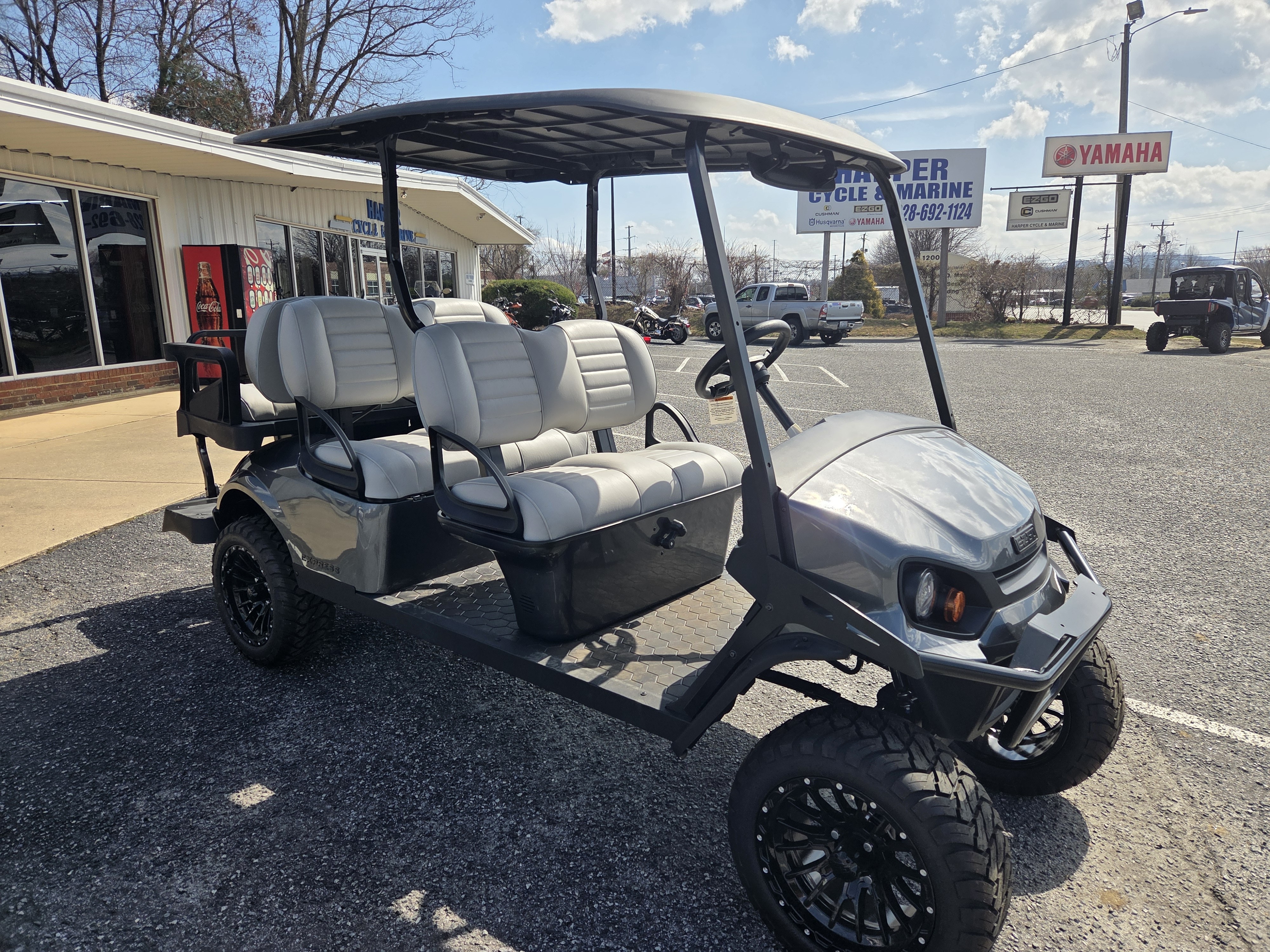 New 2025 E-Z-GO Express 6 Gas Lifted | Golf Carts in