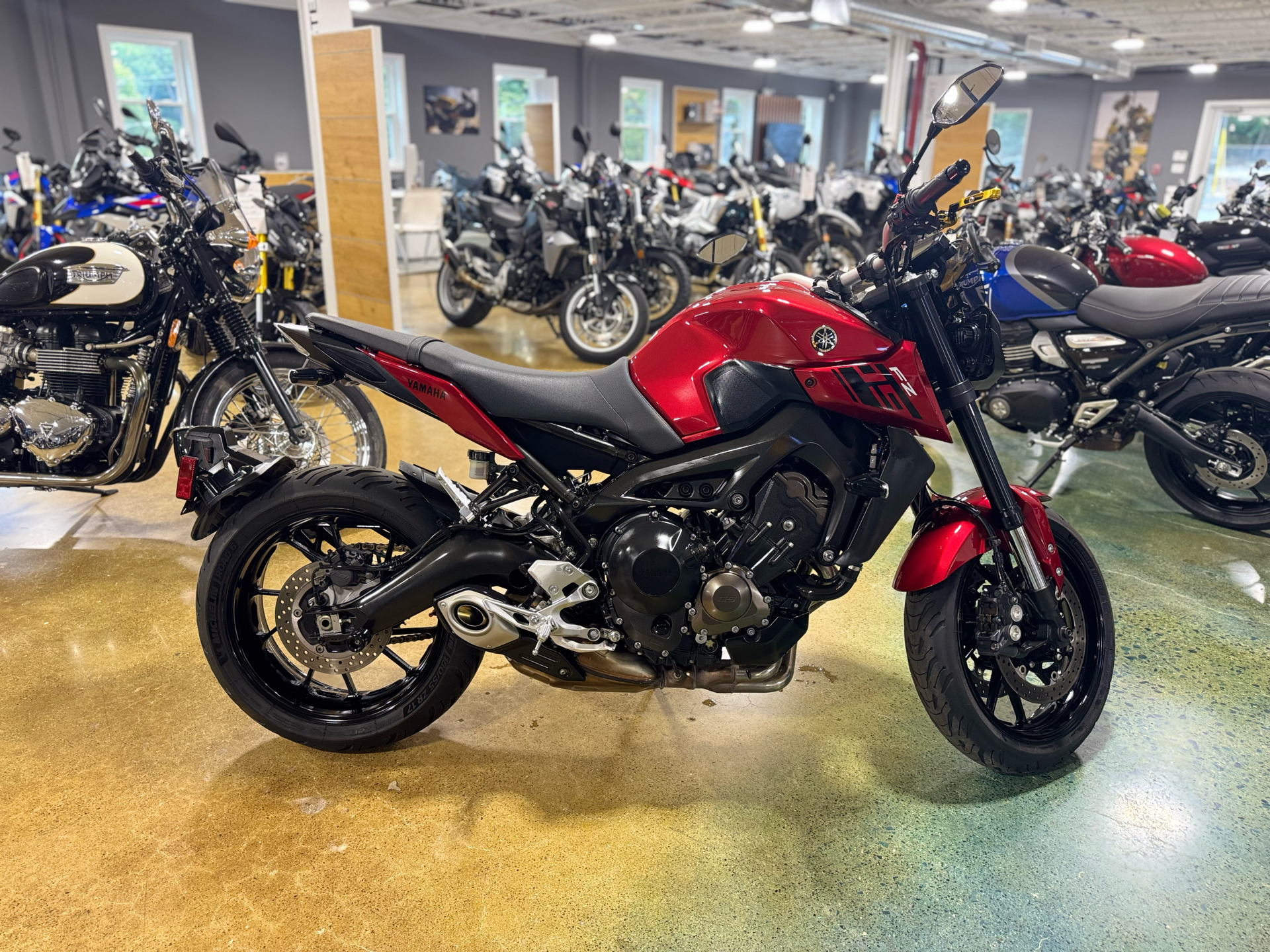 2017 Yamaha FZ-09 Motorcycles Bala Cynwyd Pennsylvania U002361