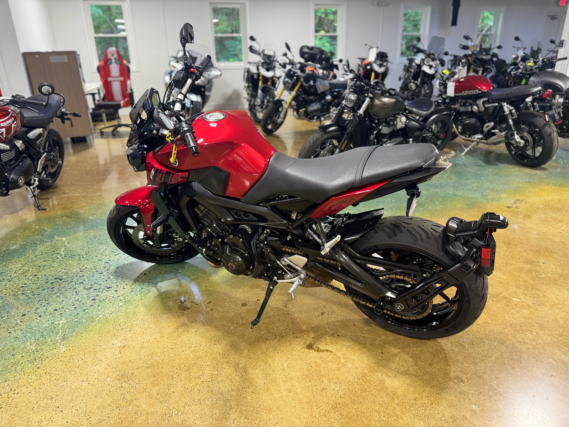 2017 Yamaha FZ-09 Motorcycles Bala Cynwyd Pennsylvania U002361