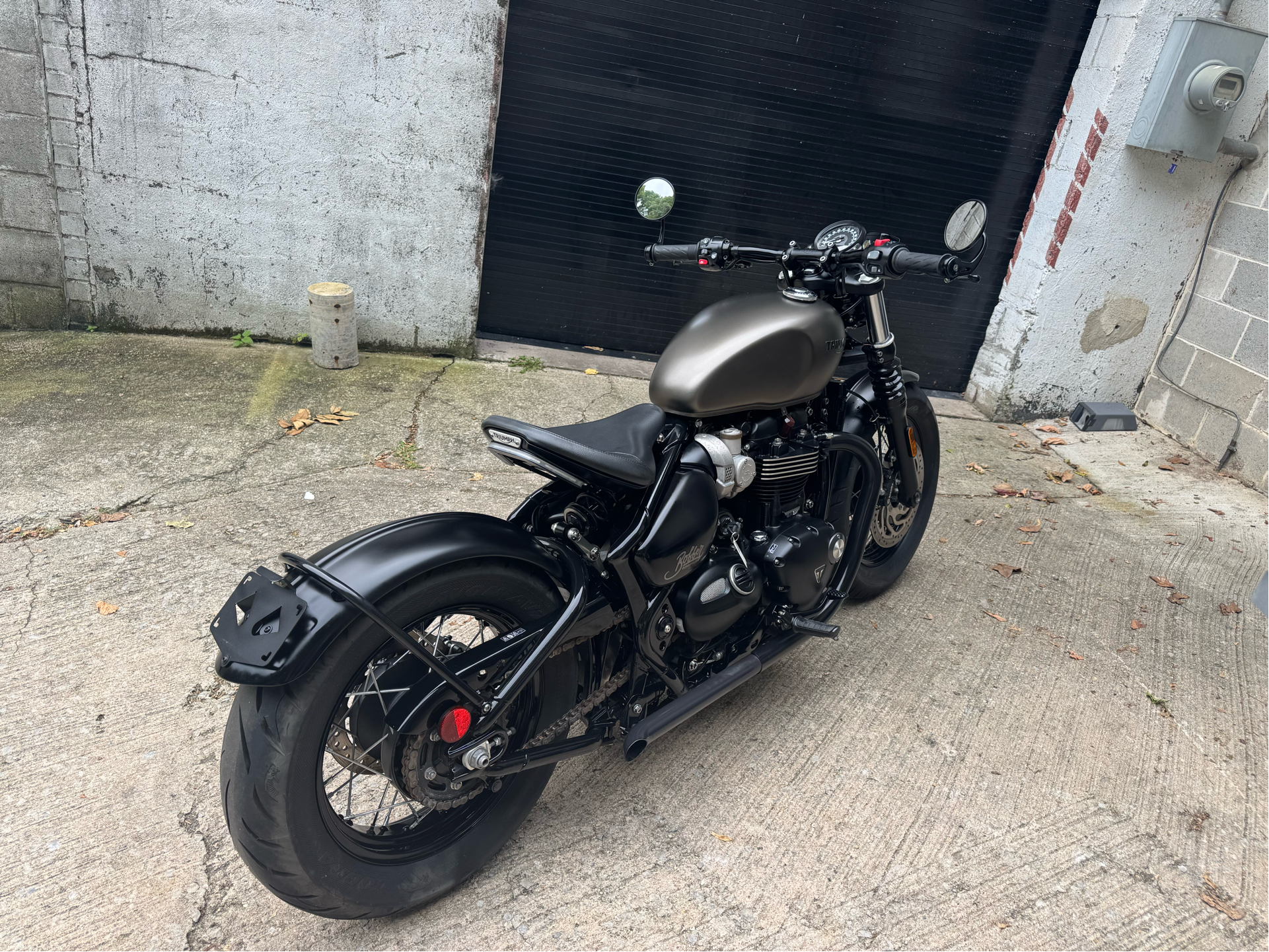 2020 Triumph Bonneville Bobber Black Motorcycles Bala Cynwyd