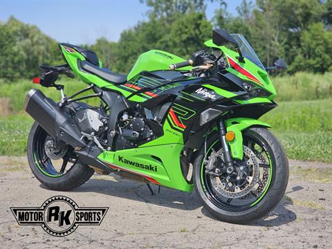 Used 2024 Kawasaki Ninja ZX-6R ABS KRT Edition, Ransomville NY