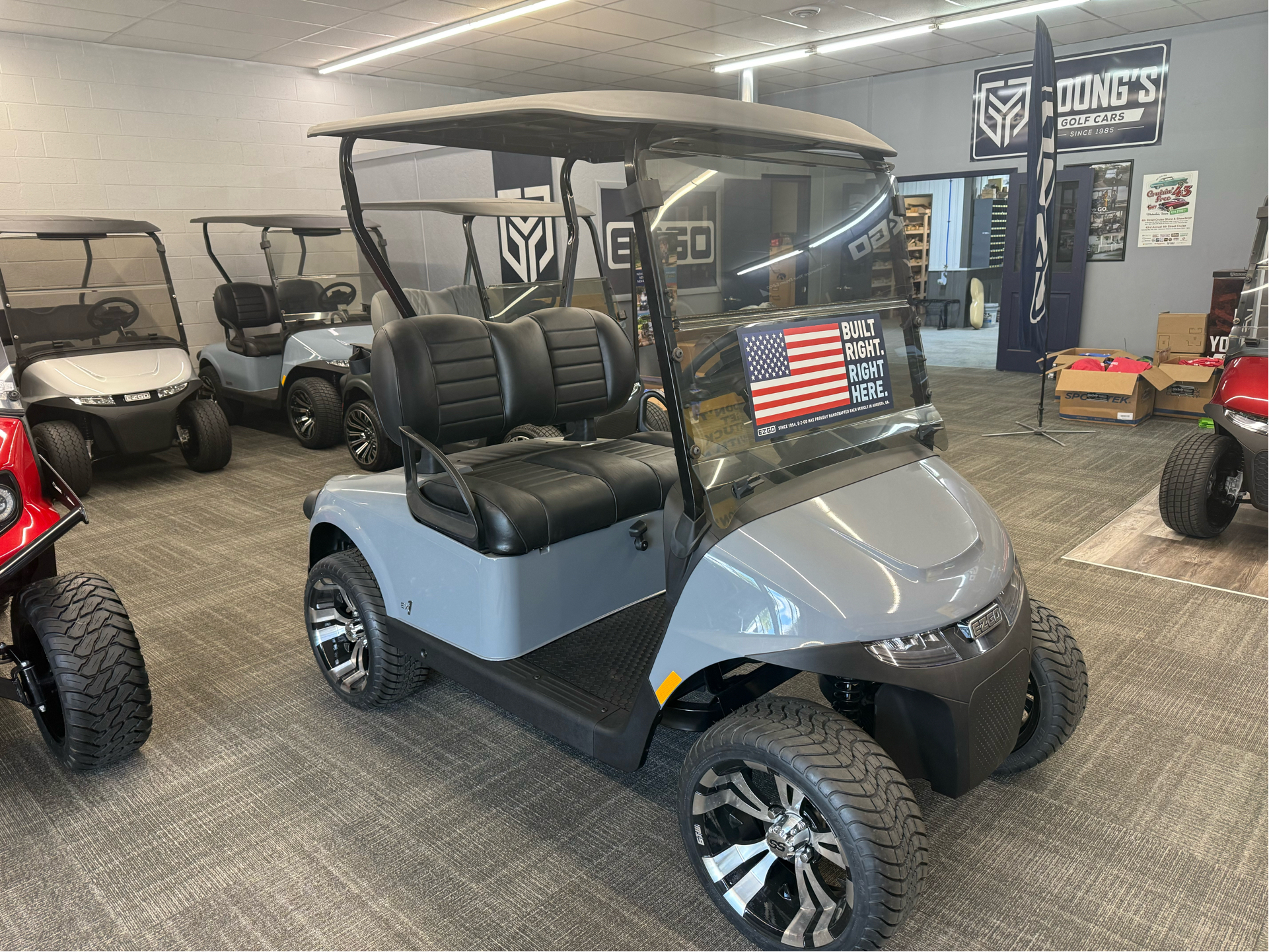 New 2025 E-Z-GO Freedom RXV EX1, Dysart IA | Specs, Price, Photos