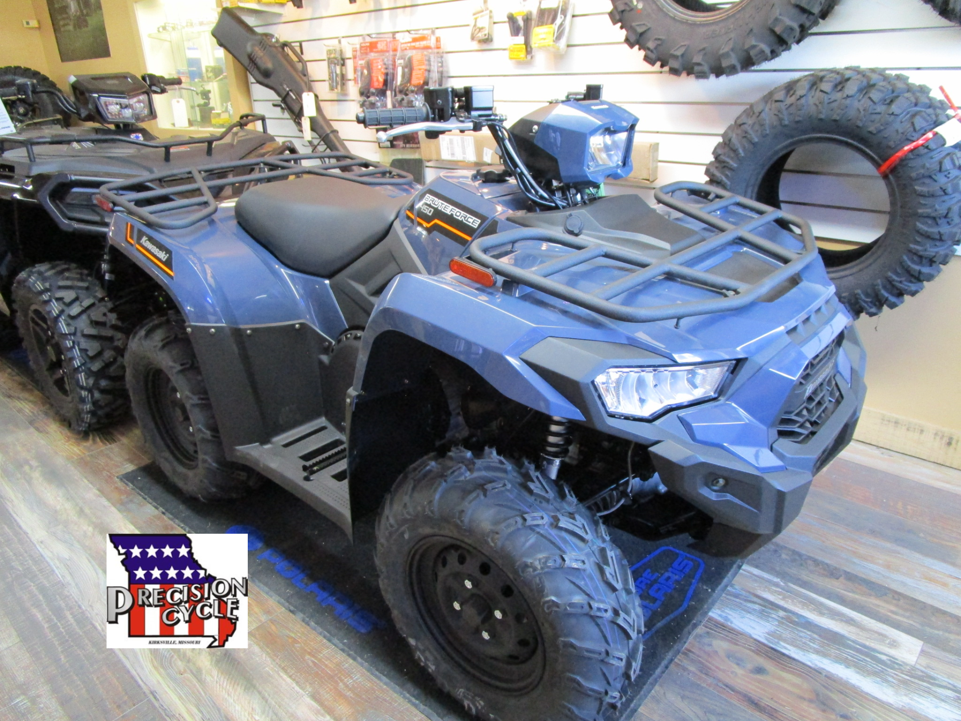 New 2025 Kawasaki Brute Force® 450 4x4 ATVs in Kirksville, MO