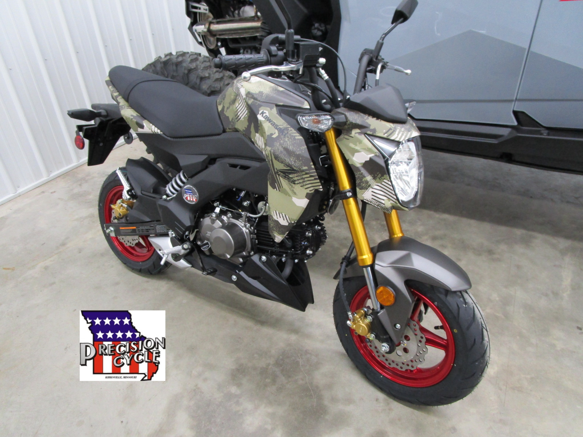 New 2025 Kawasaki Z125 Pro Motorcycles in Kirksville, MO