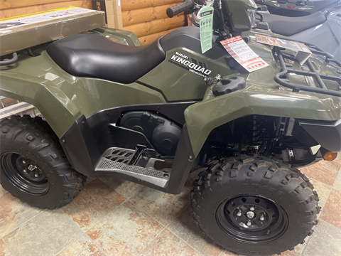 New 2025 Suzuki KingQuad 500AXi Terra Green | ATVs in Vernal UT