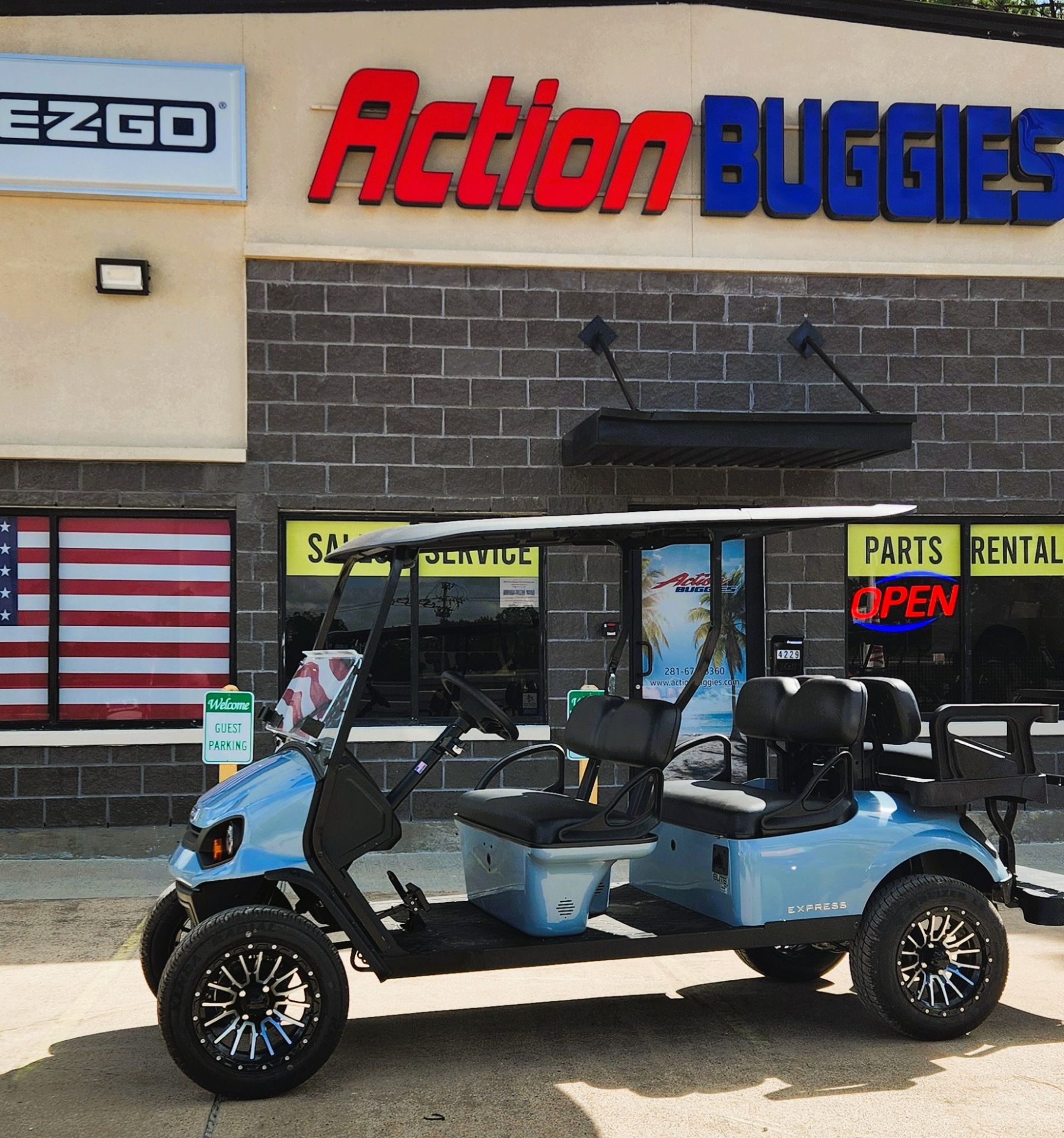 New 2026 E-Z-GO Express 6 Express Adventure ELiTE Lithium