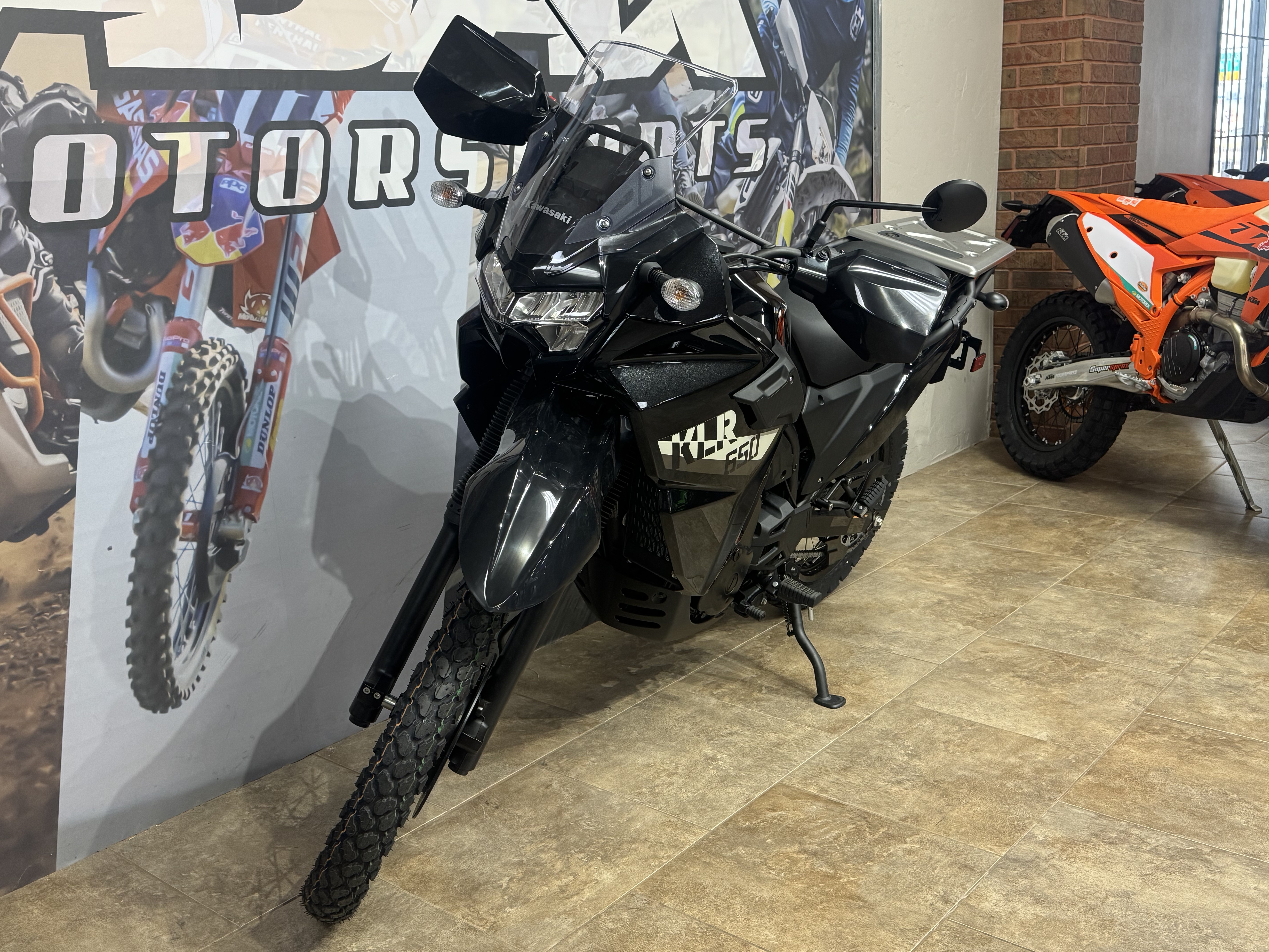 New 2026 Kawasaki KLR®650 Motorcycles in Oklahoma City, OK | Stock