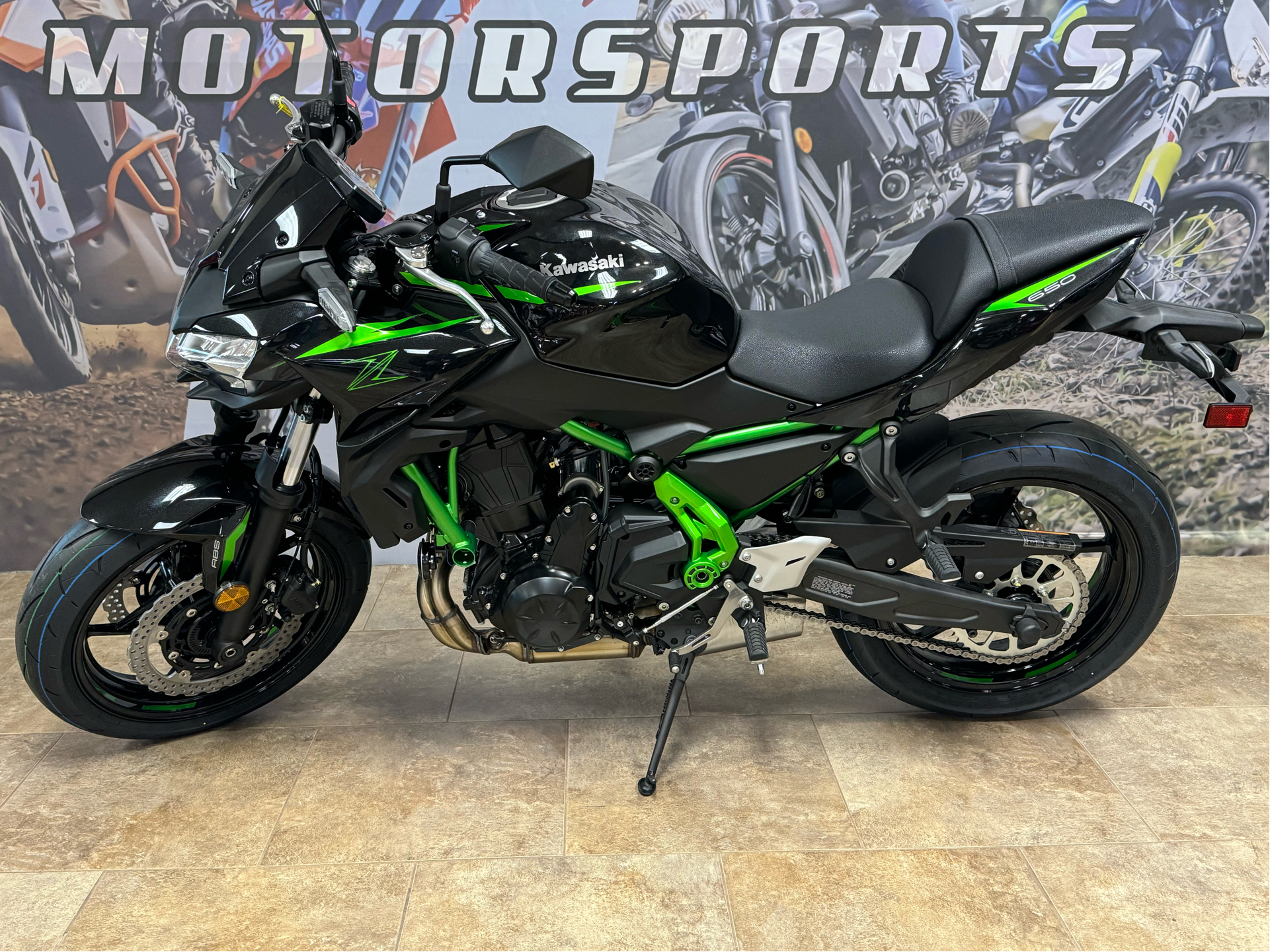 New 2025 Kawasaki Z650 ABS Motorcycles in Oklahoma City, OK
