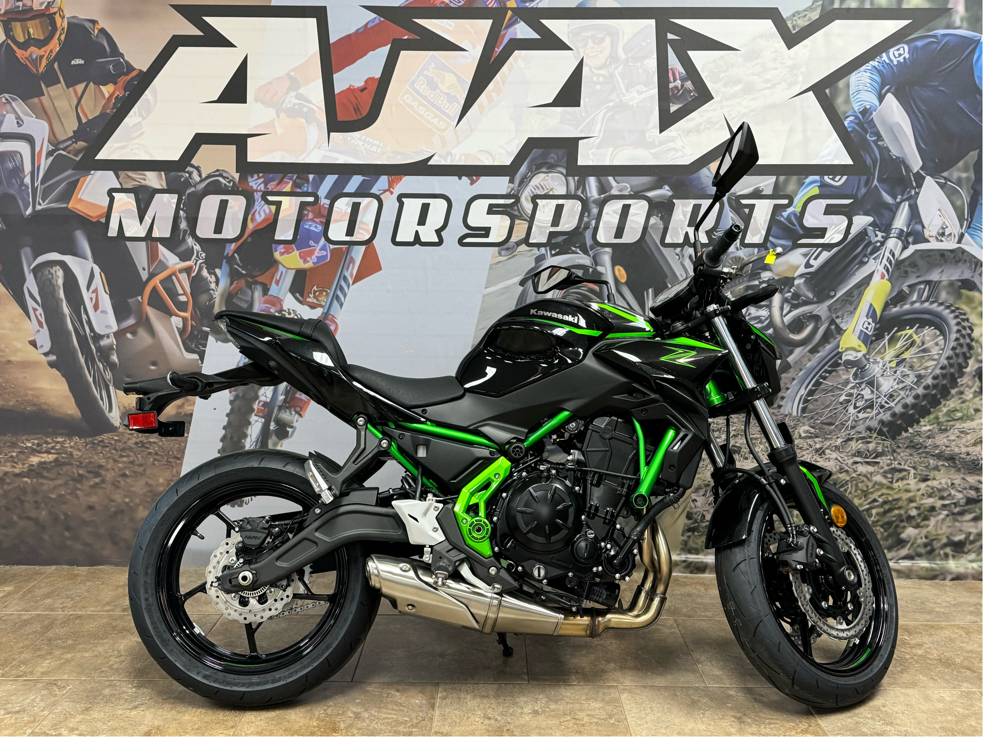New 2025 Kawasaki Z650 ABS Motorcycles in Oklahoma City, OK