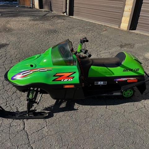 Gato！ Used 2002 Arctic Cat ZR 120 ZR Green | Snowmobiles in