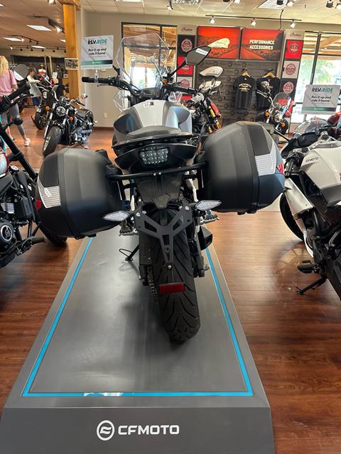 2022 CFMOTO 650 Adventura | Athens Blue / Matte Titanium Gray