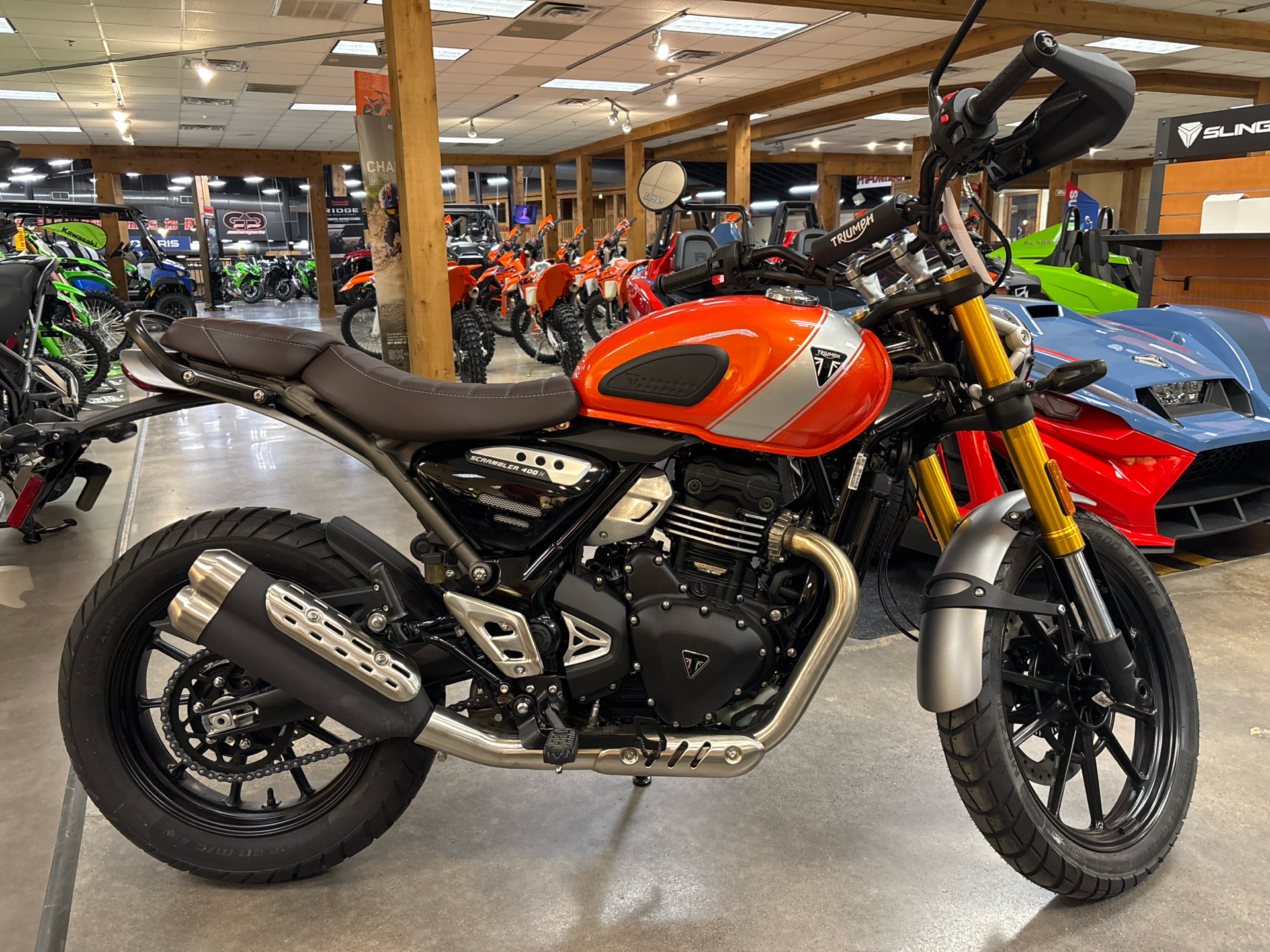 New 2026 Triumph Scrambler 400 X, Ridgeland MS | Specs, Price