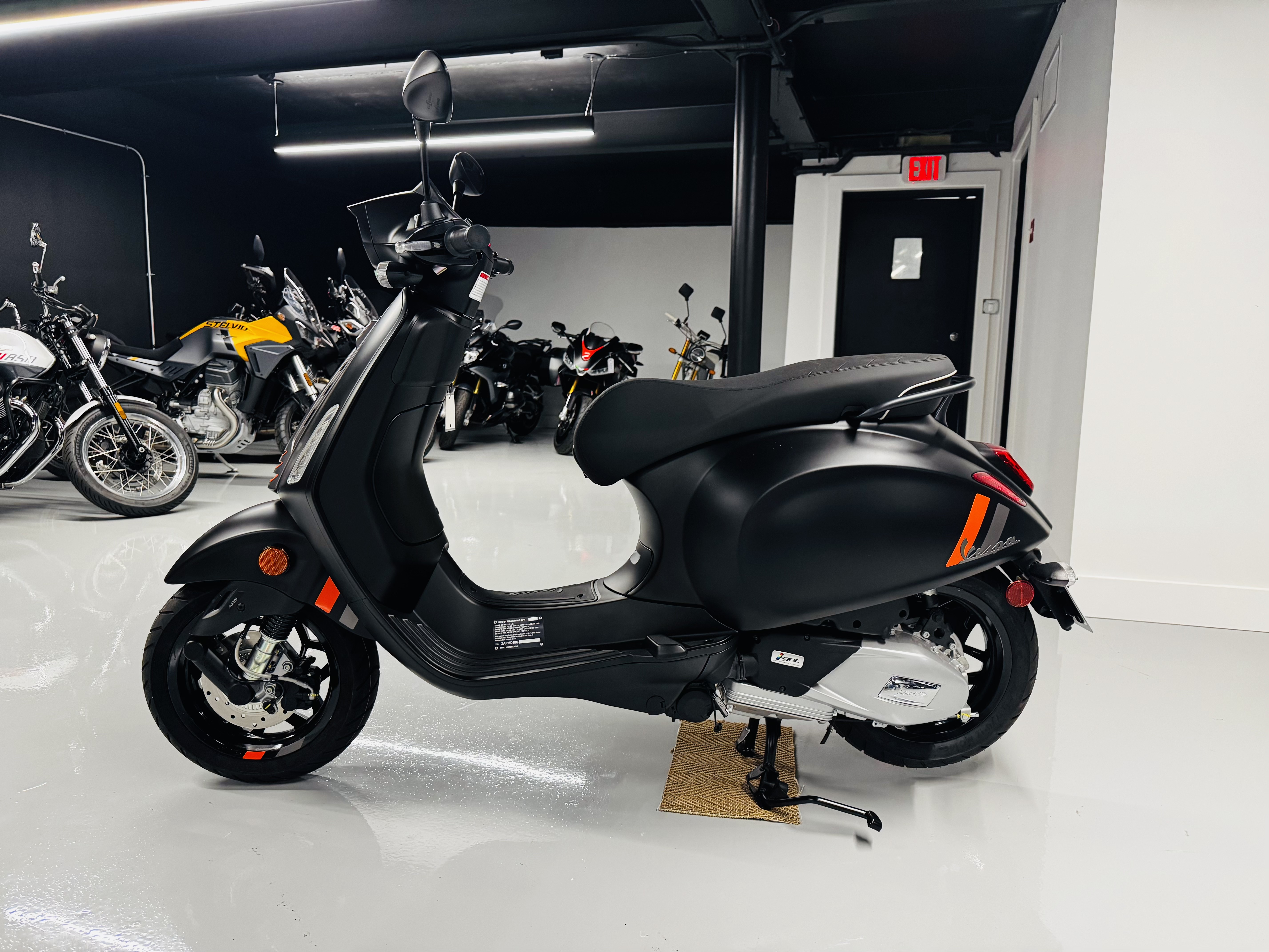 Black Vespa Motor Scooter · Free Stock Photo, image size:5712x4284