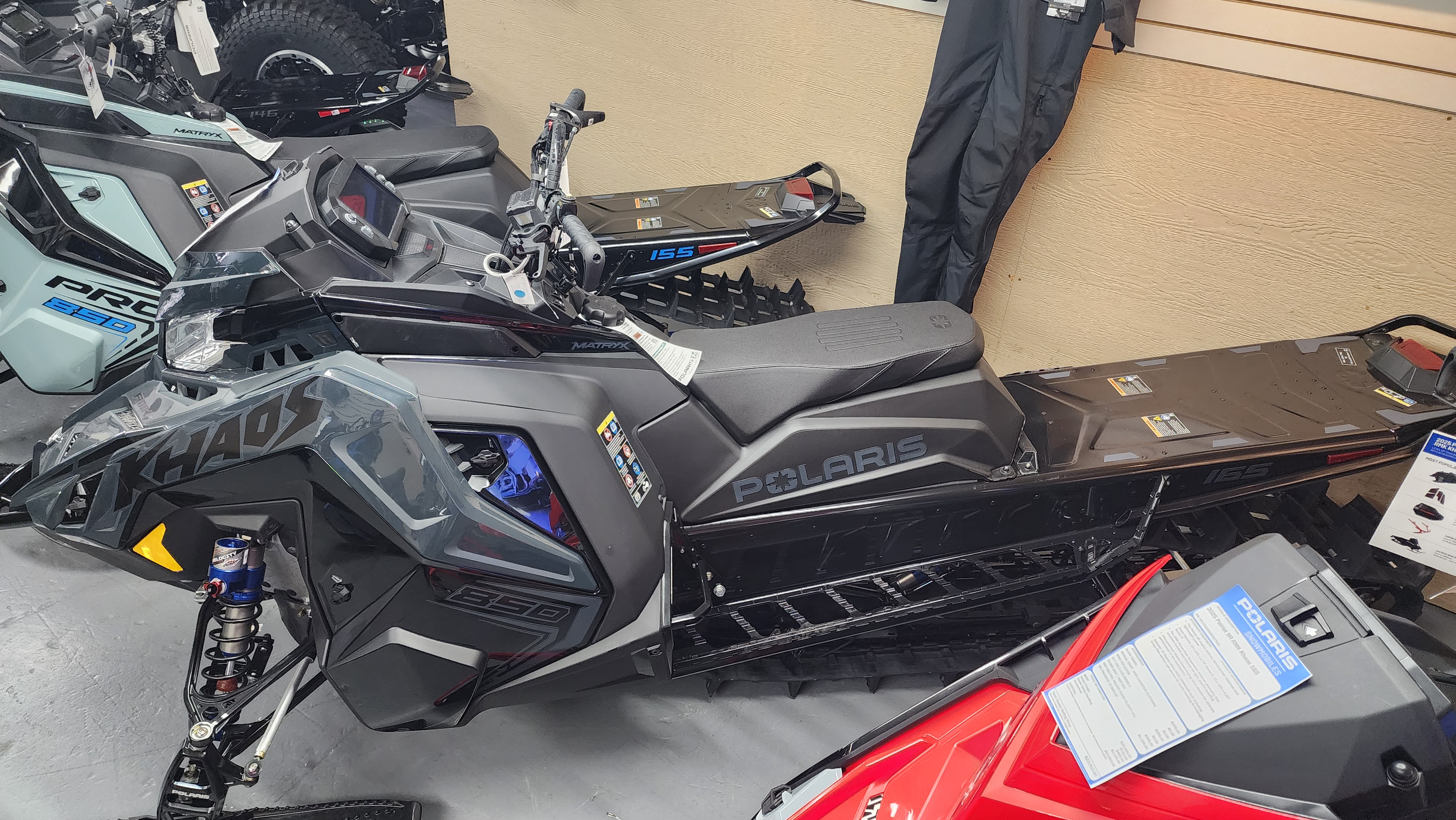 2026 Polaris 850 RMK Khaos 165 SC 3