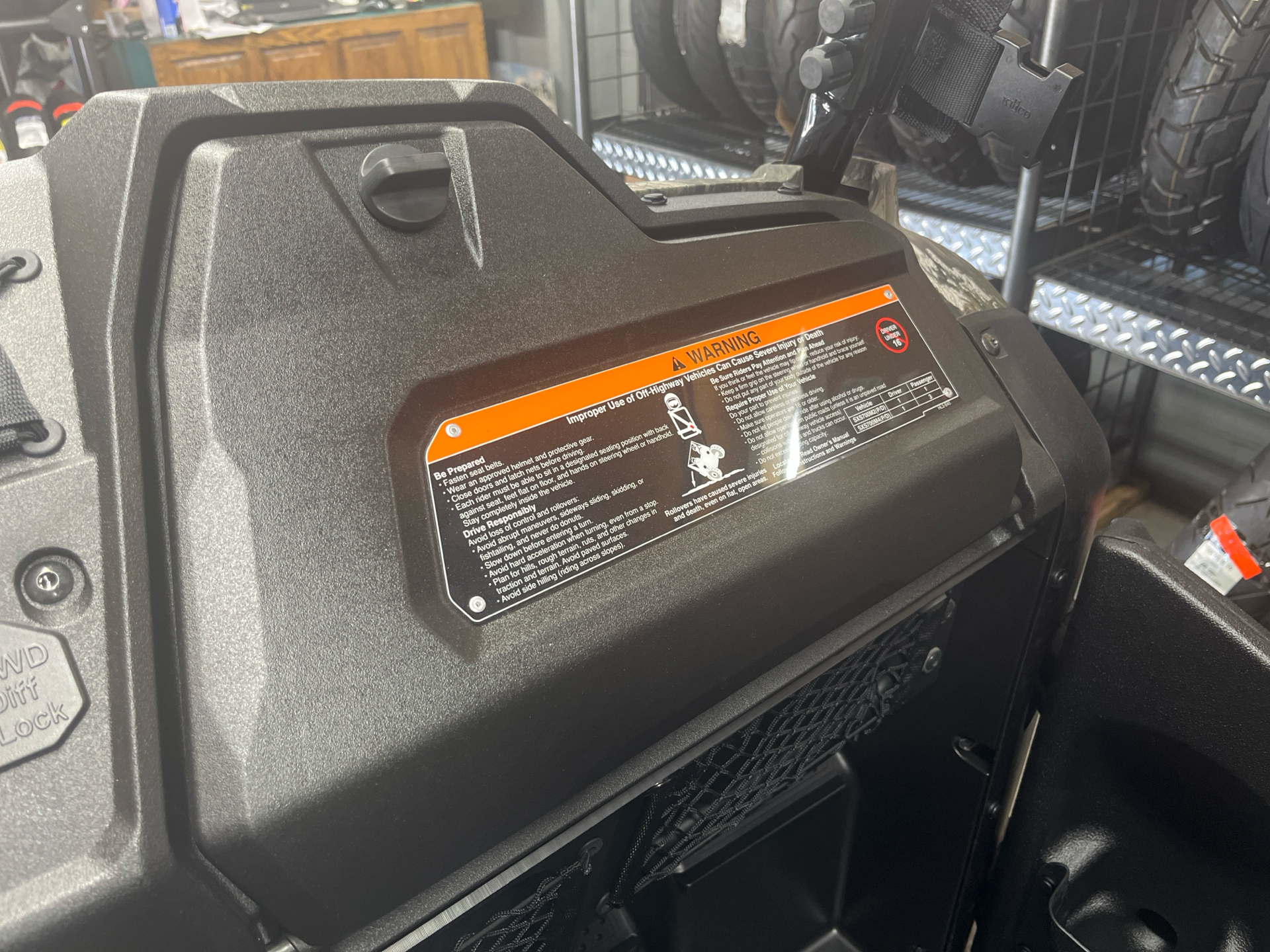 2025 Honda Pioneer 700-4 Forest in West Bridgewater, Massachusetts - Photo 13