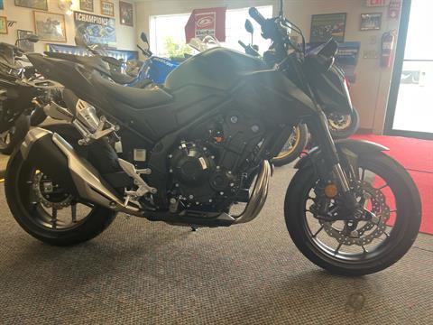 2025 Honda CB500F ABS in West Bridgewater, Massachusetts - Photo 1