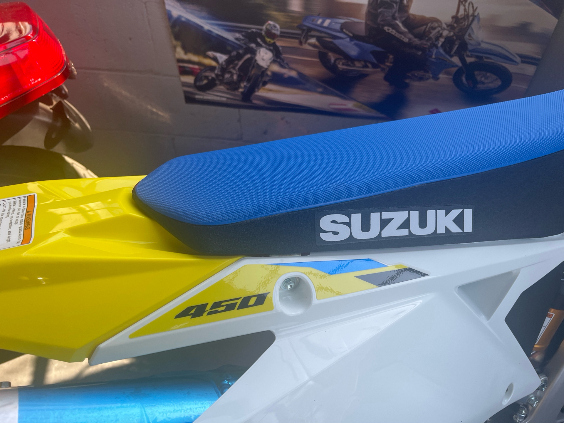 2025 Suzuki RM-Z450 in West Bridgewater, Massachusetts - Photo 3