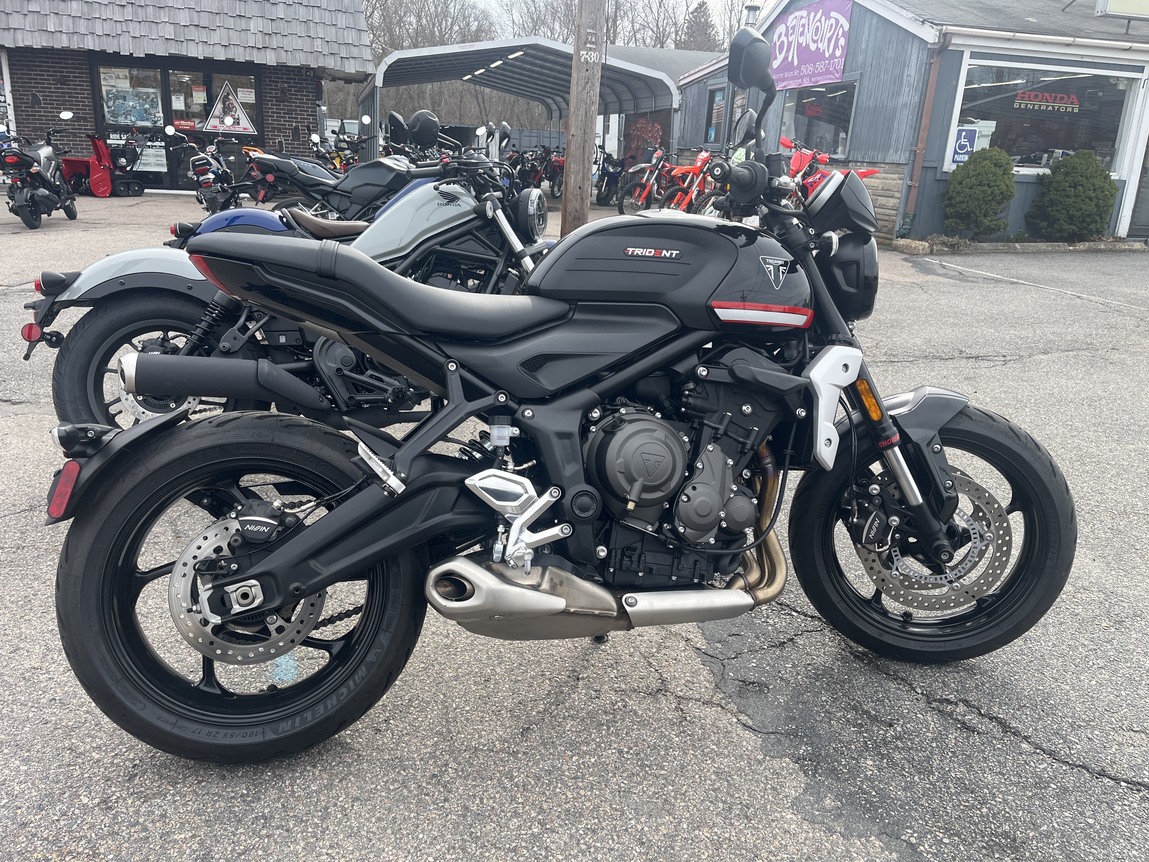 2024 Triumph Trident 660 in West Bridgewater, Massachusetts - Photo 1