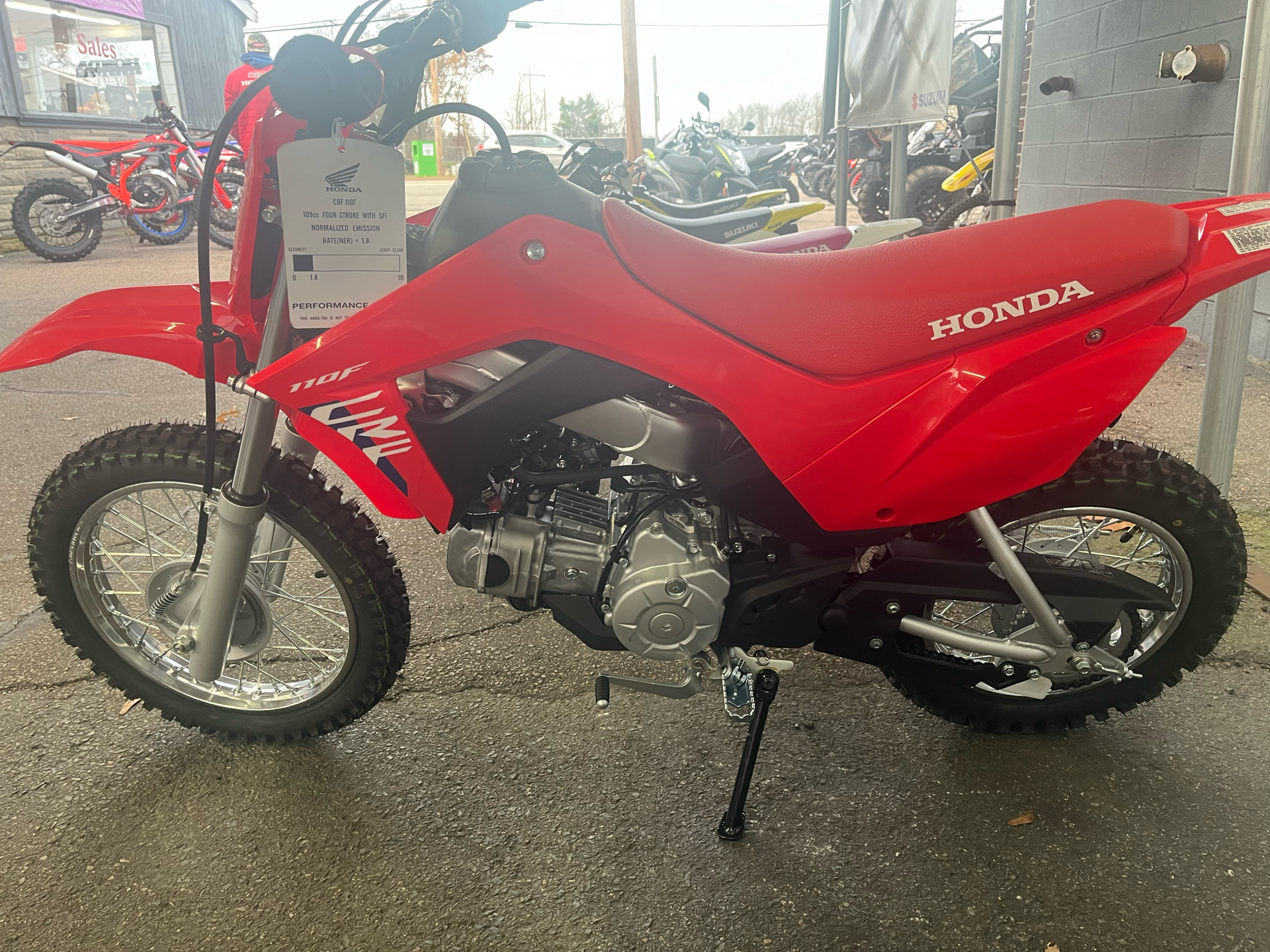 2026 Honda CRF110F in West Bridgewater, Massachusetts - Photo 6