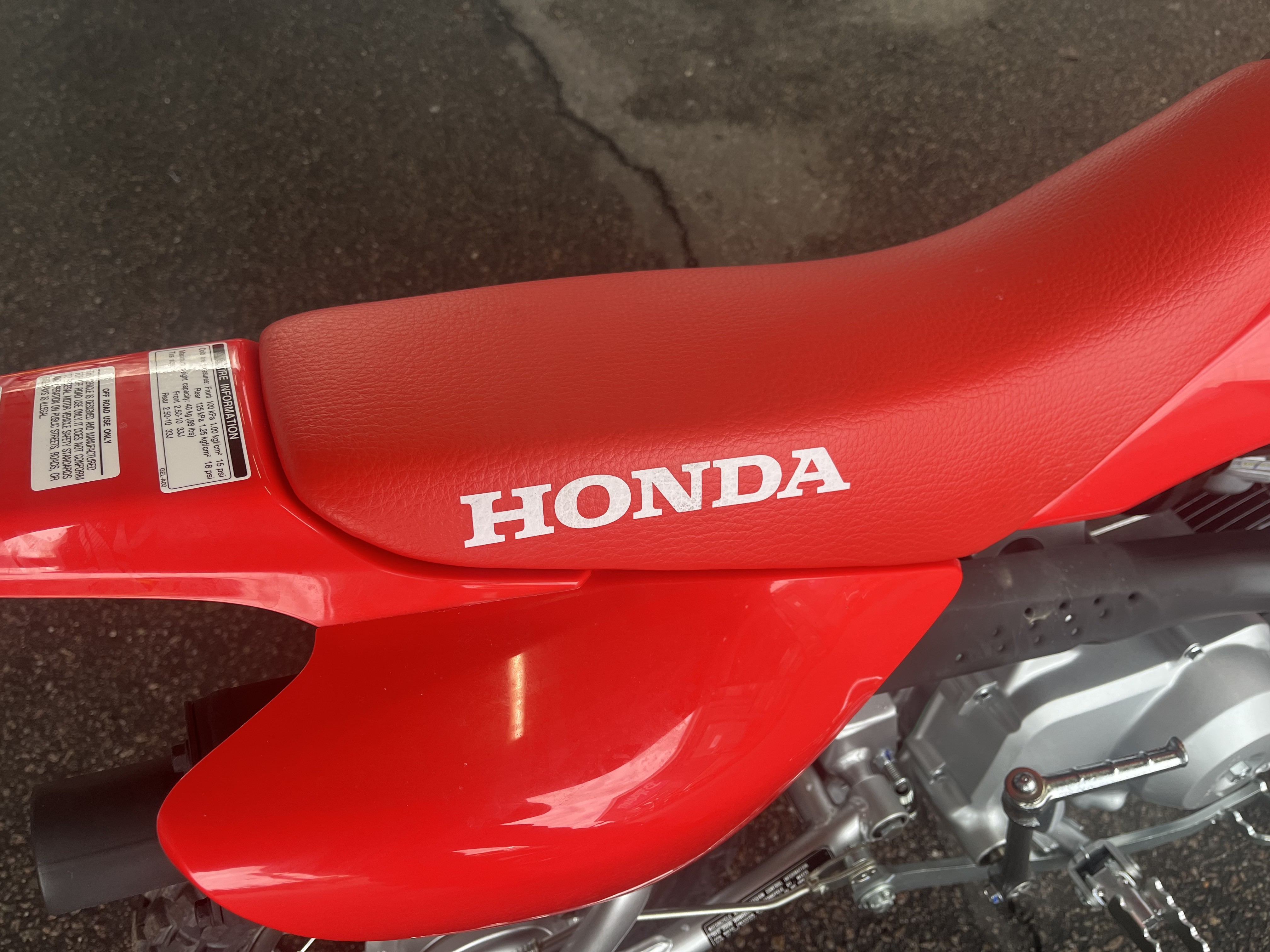2026 Honda CRF50F in West Bridgewater, Massachusetts - Photo 3