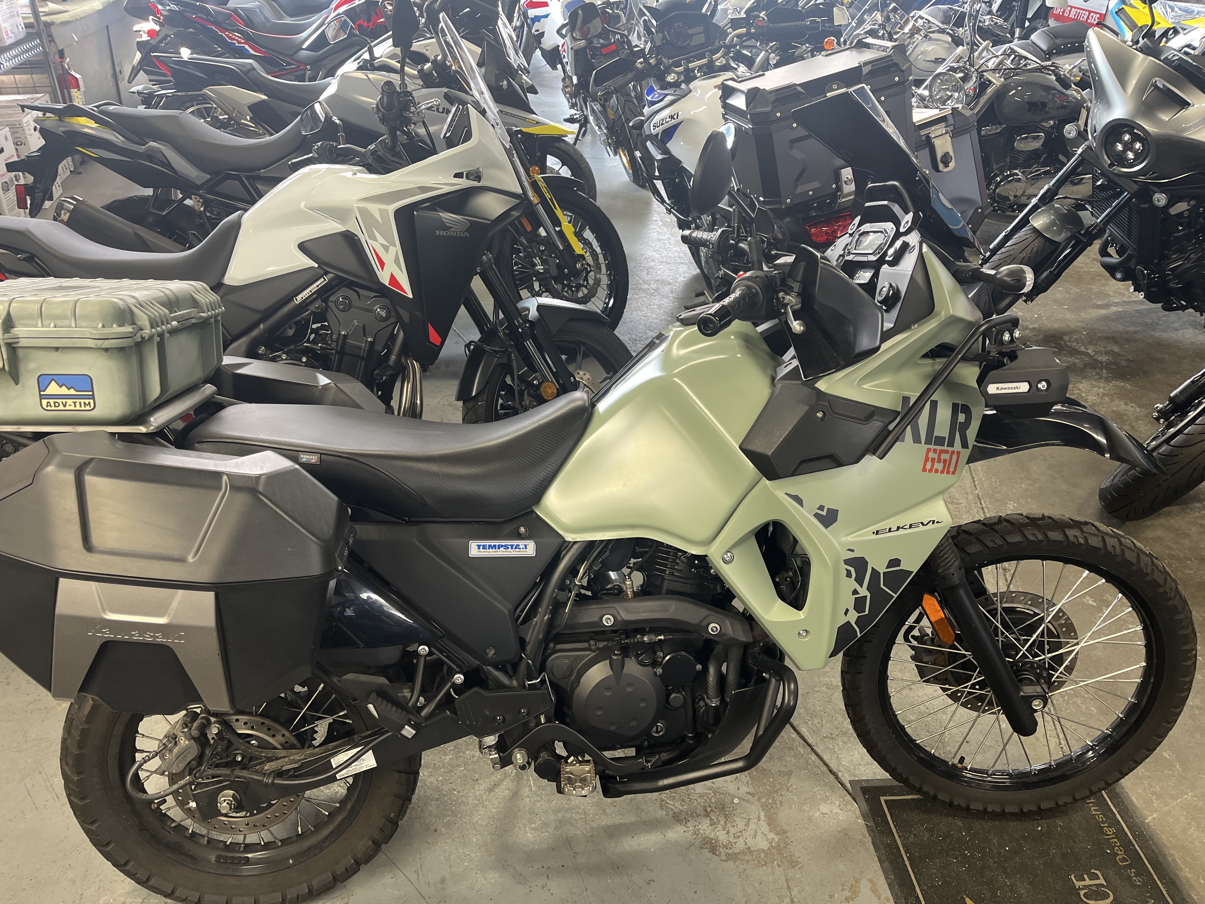2024 Kawasaki KLR 650 Adventure ABS in West Bridgewater, Massachusetts - Photo 1